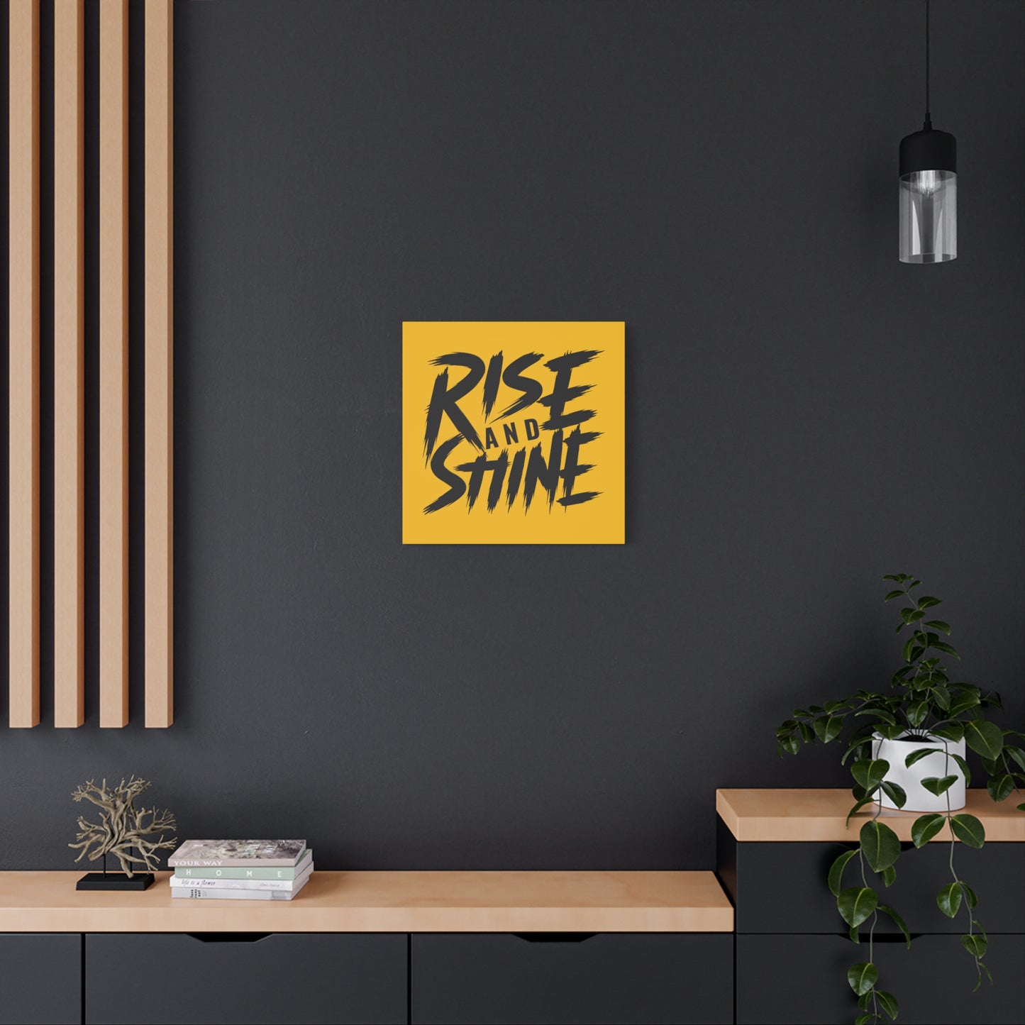 Rise And Shine Matte Canvas, Stretched, 1.25"