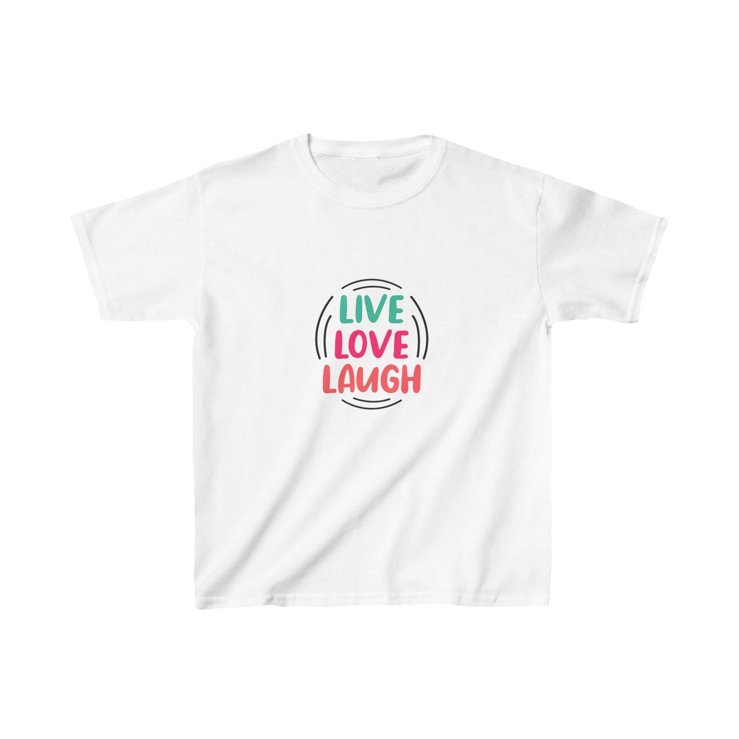 Live Love Laugh Kids Heavy Cotton™ Tee