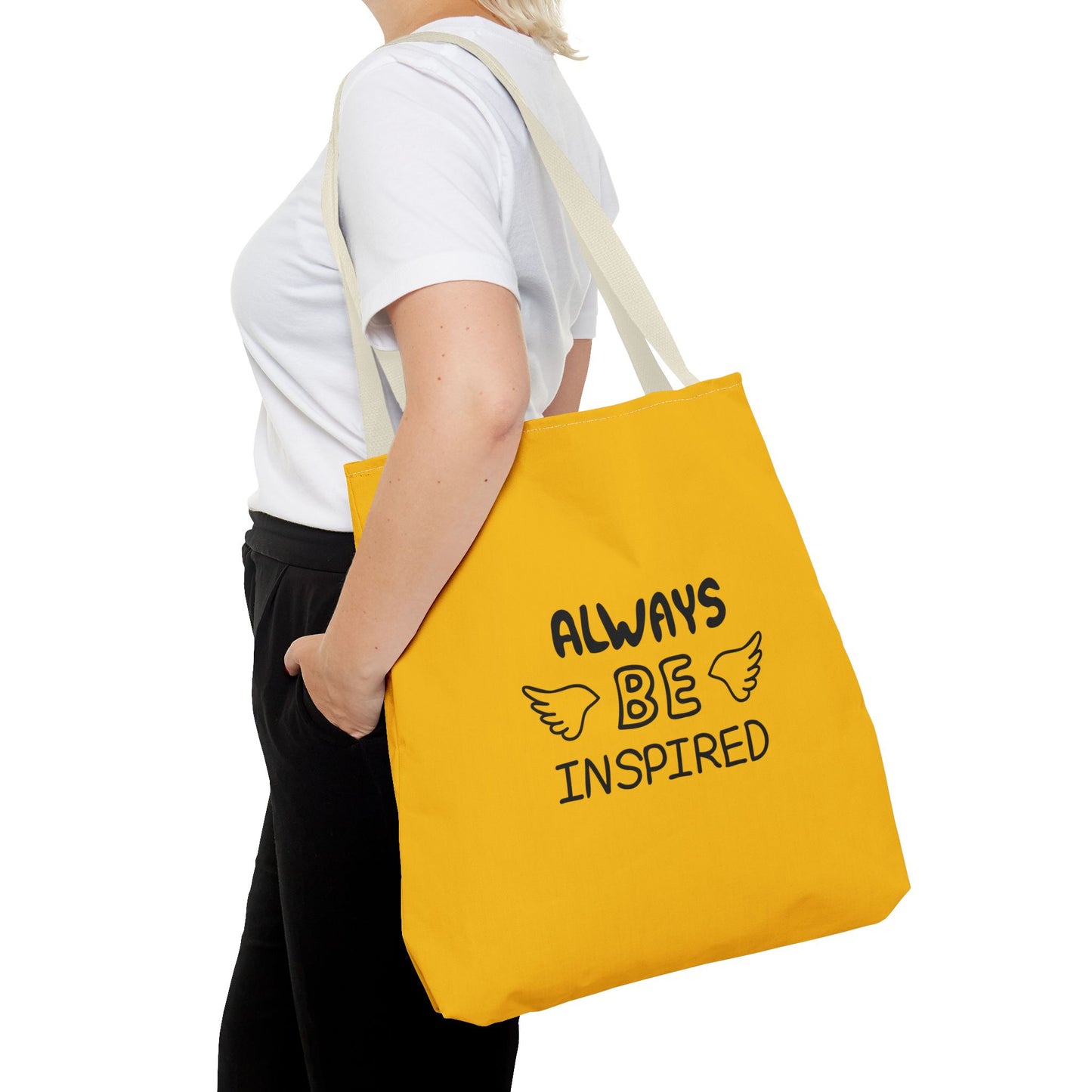 Always Be Inspired Tote Bag (AOP)