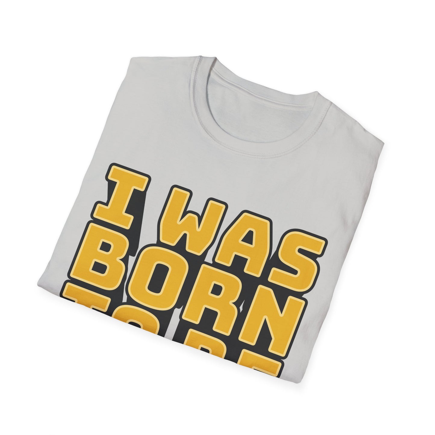I Was Born To Be Handsome Unisex Softstyle T-Shirt