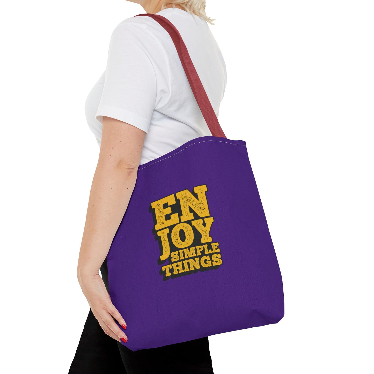 Enjoy Simple Things Tote Bag (AOP)