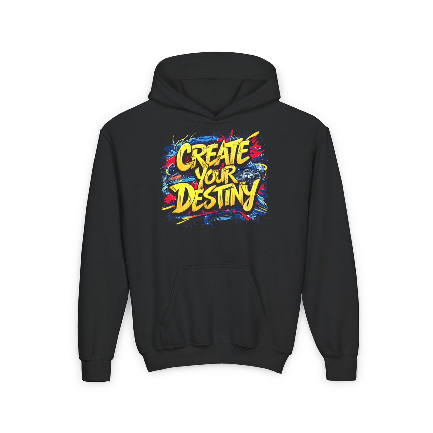 Create Your Destiny Youth Heavy Blend Hooded Sweatshirt
