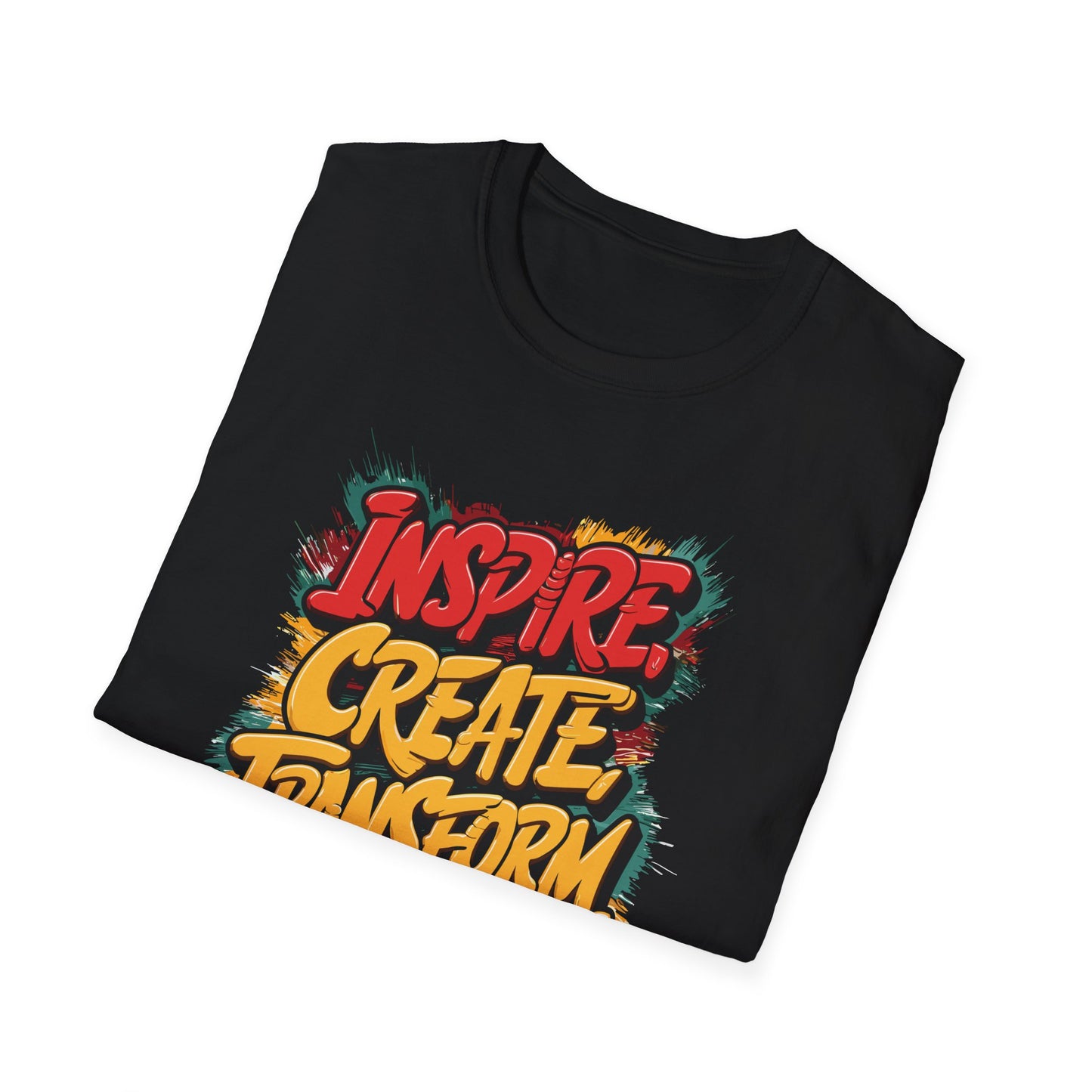 Inspire Create Transform Empower Unisex Softstyle T-Shirt