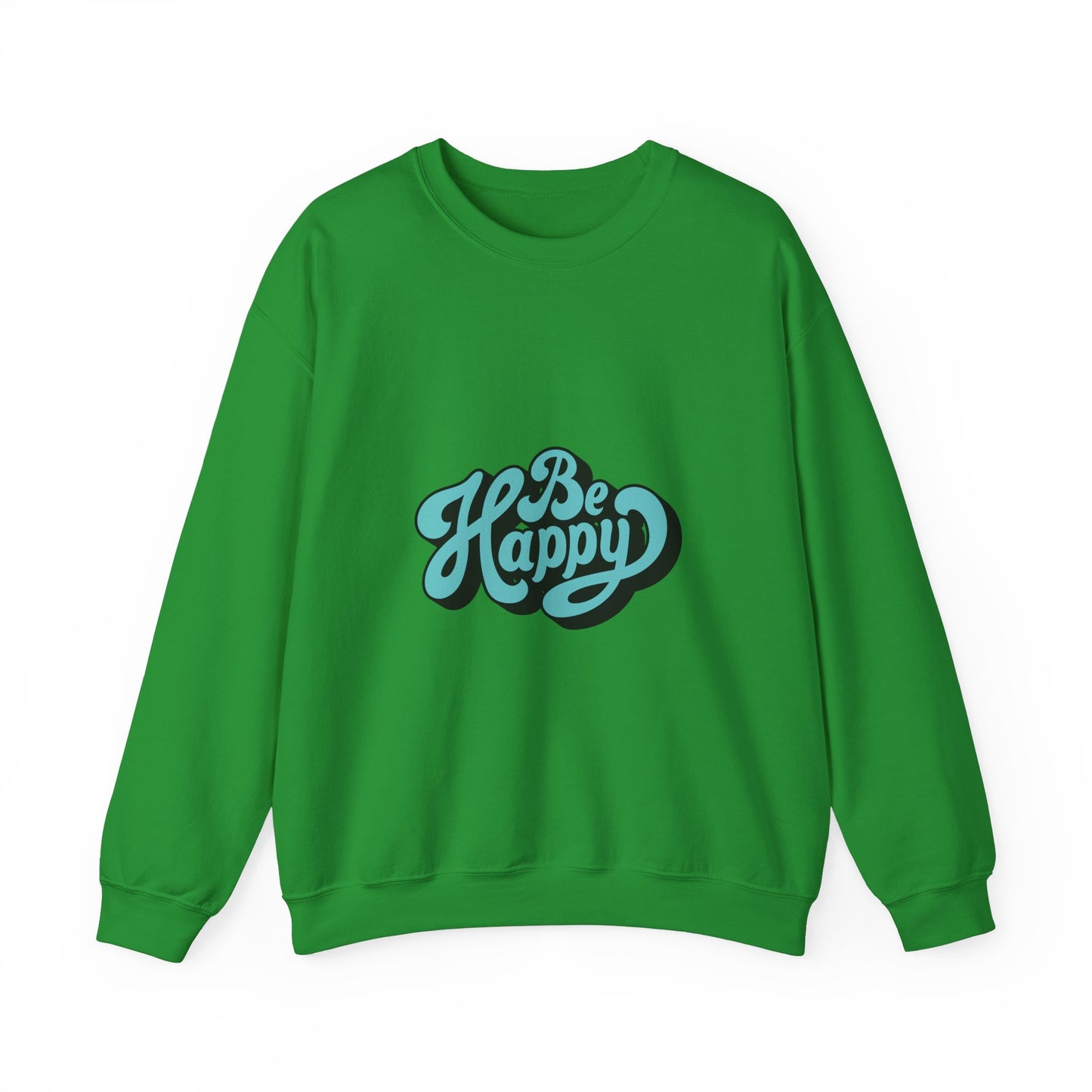 Be Happy Unisex Heavy Blend™ Crewneck Sweatshirt