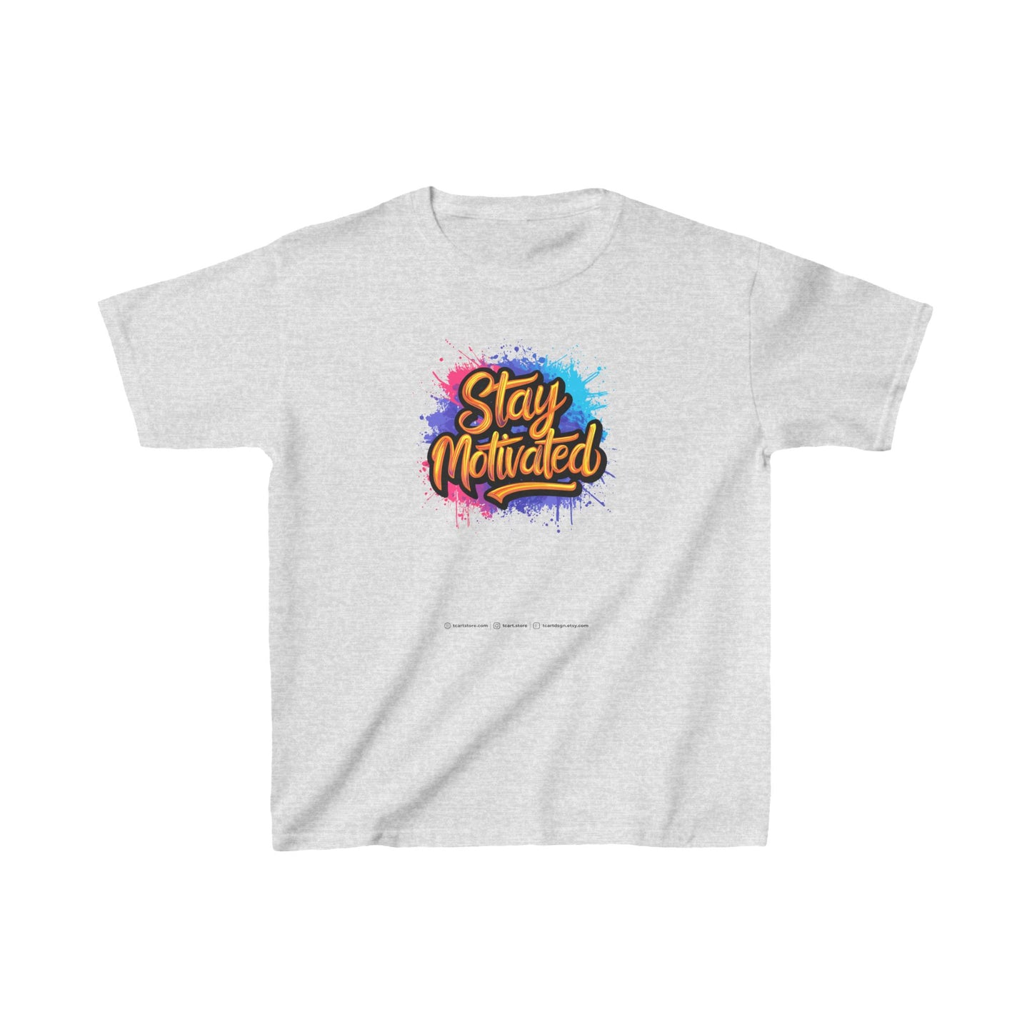 Stay Motivated Kids Heavy Cotton™ Tee