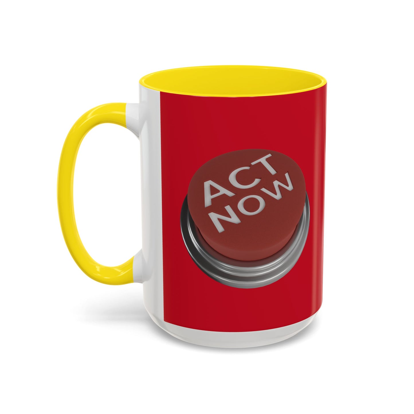 Act Now Accent Coffee Mug (11, 15oz)