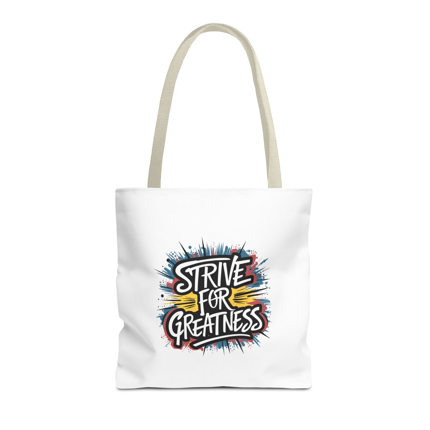 Strive For Greatness Tote Bag (AOP)