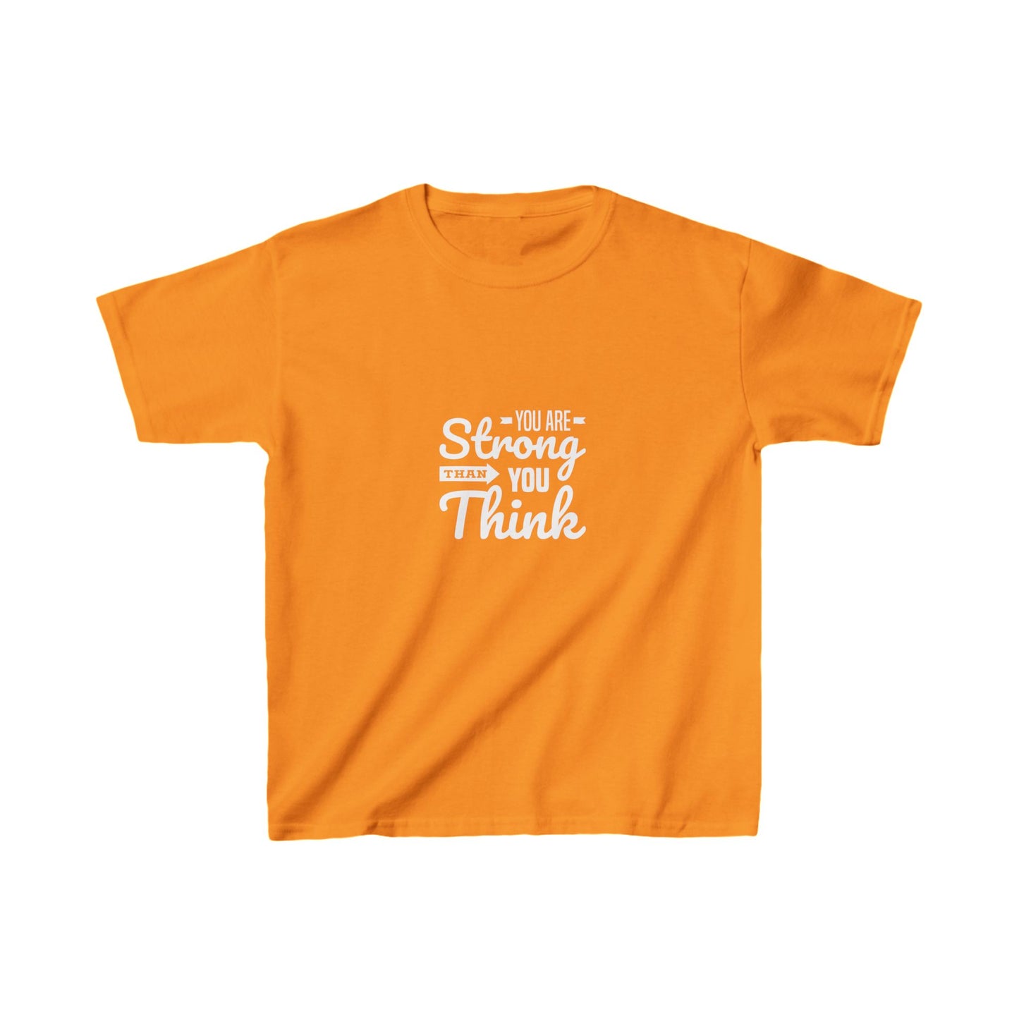 You Are Strong Than You Think Kids Heavy Cotton™ Tee