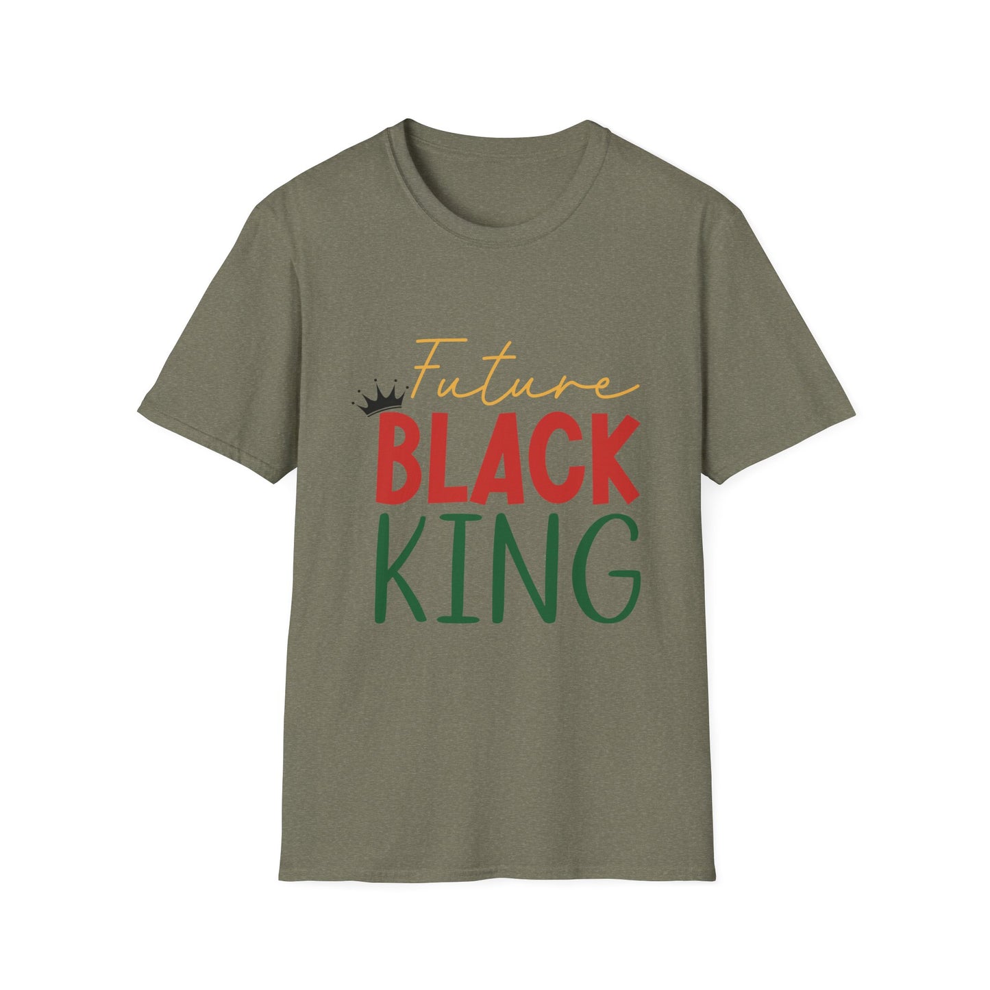 Future Black King Unisex Softstyle T-Shirt