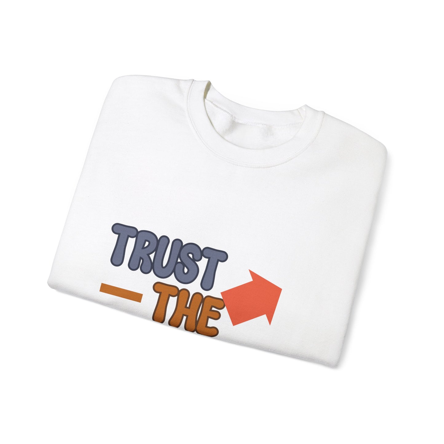 Trust The Process Unisex Heavy Blend™ Crewneck Sweatshirt