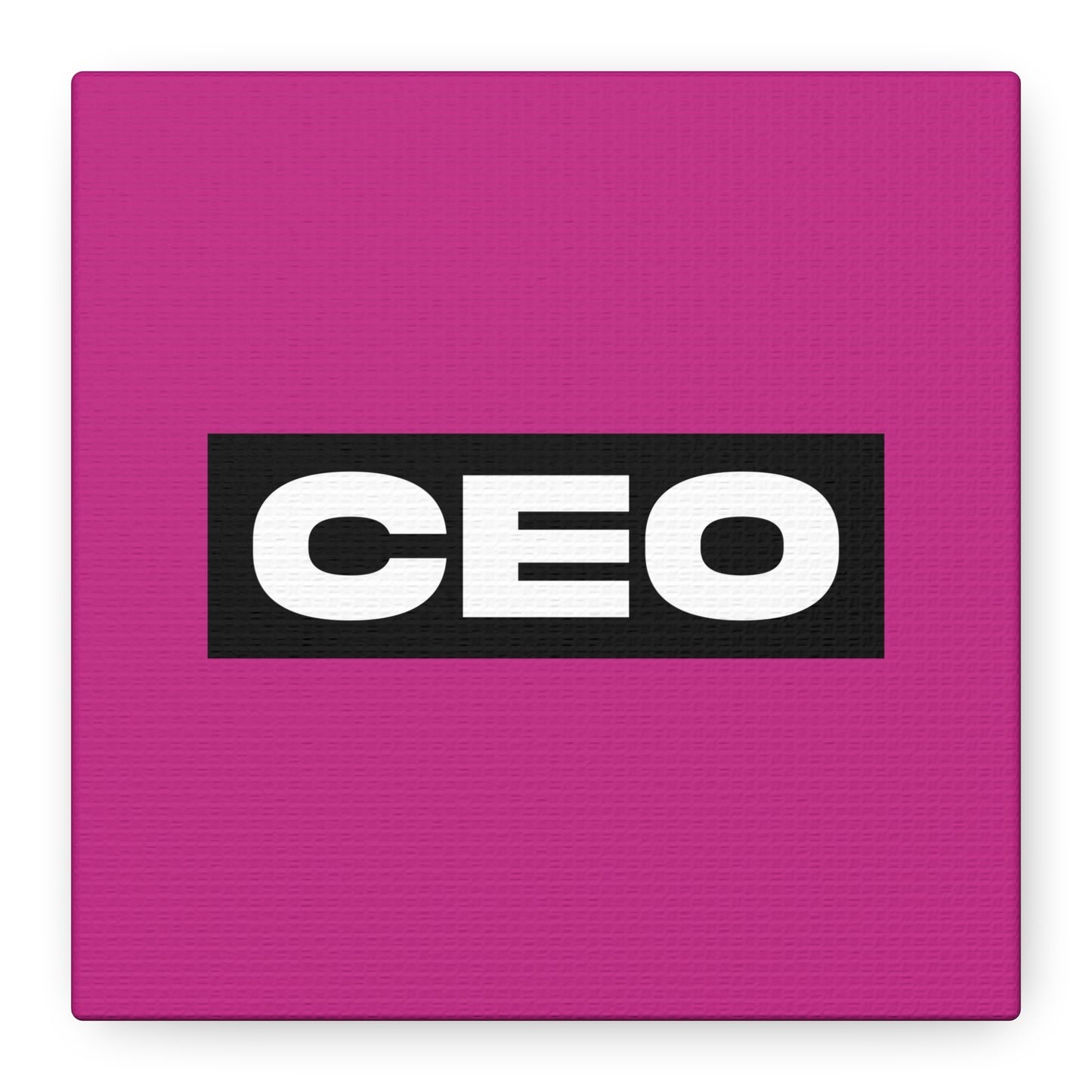 Ceo Matte Canvas, Stretched, 1.25"