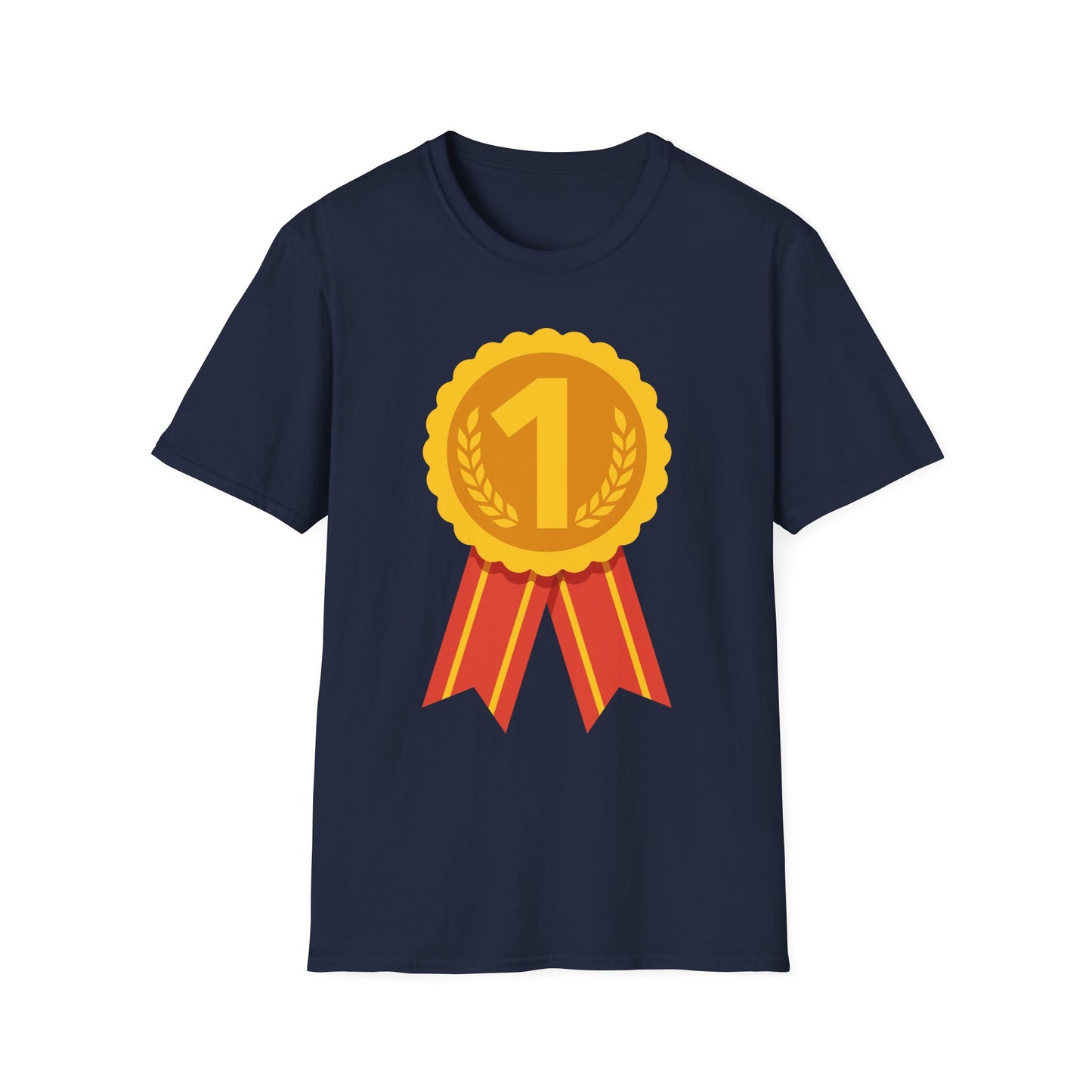 Gold Medal Symbol Unisex Softstyle T-Shirt