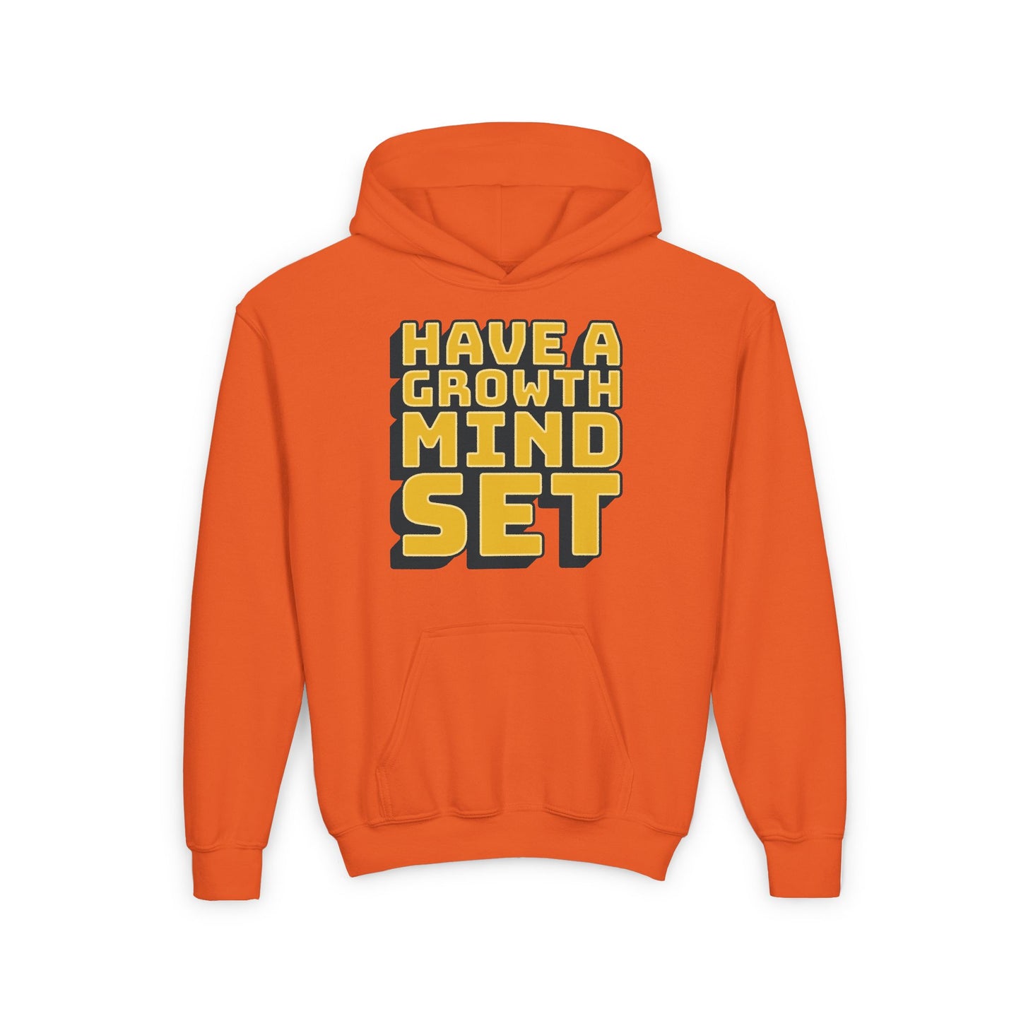 Have A Growth Mind Set Youth Heavy Blend Hooded Sweatshirt