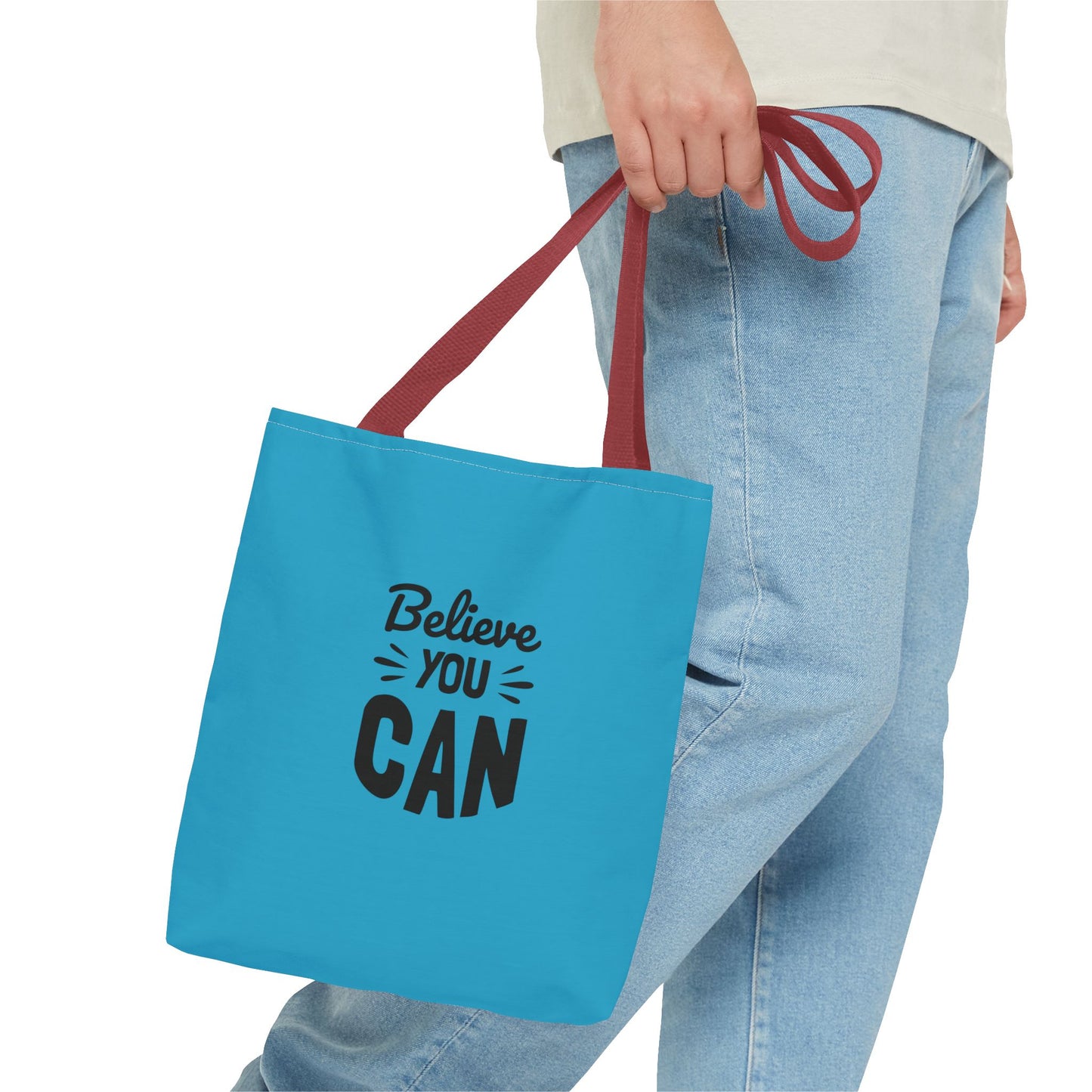Believe You Can Tote Bag (AOP)