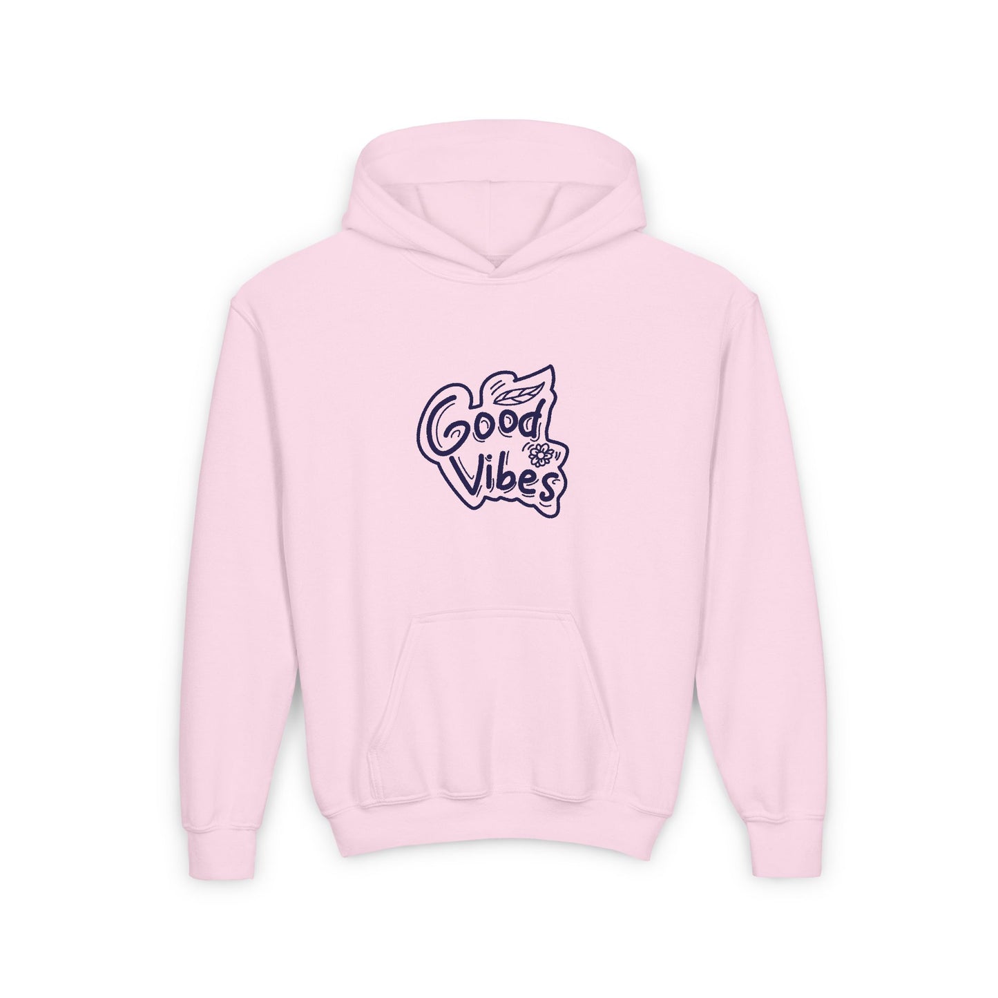 Good Vibes Youth Heavy Blend Hooded Sweatshirt