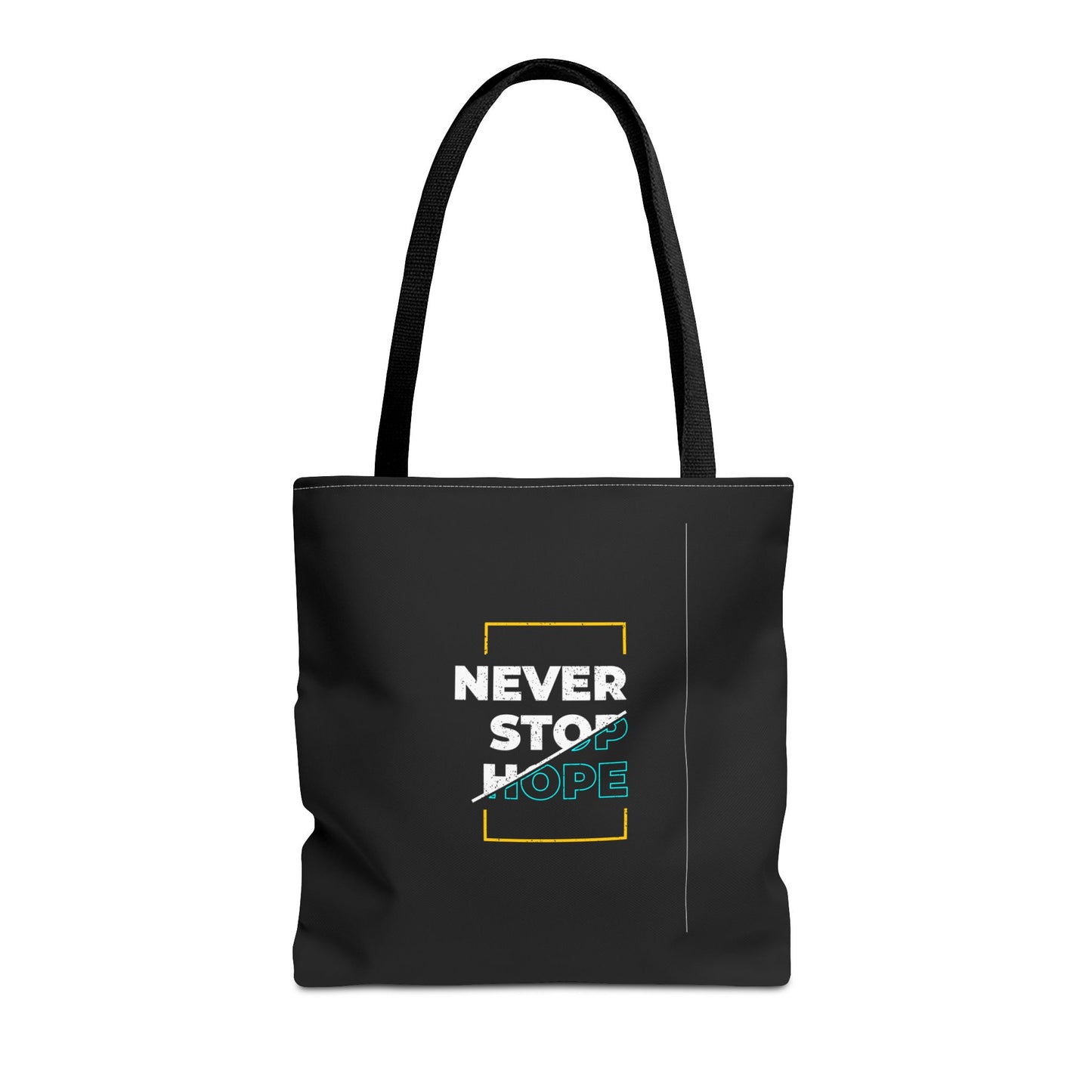 Never Stop Hope Tote Bag (AOP)