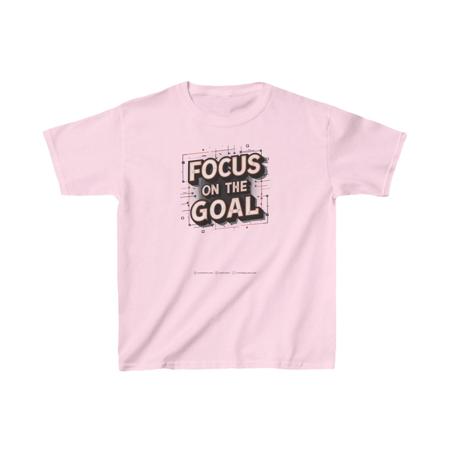 Focus On The Goal Kids Heavy Cotton™ Tee