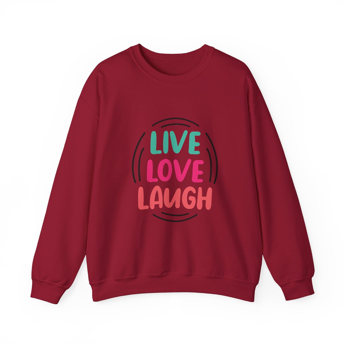 Live Love Laugh Unisex Heavy Blend™ Crewneck Sweatshirt