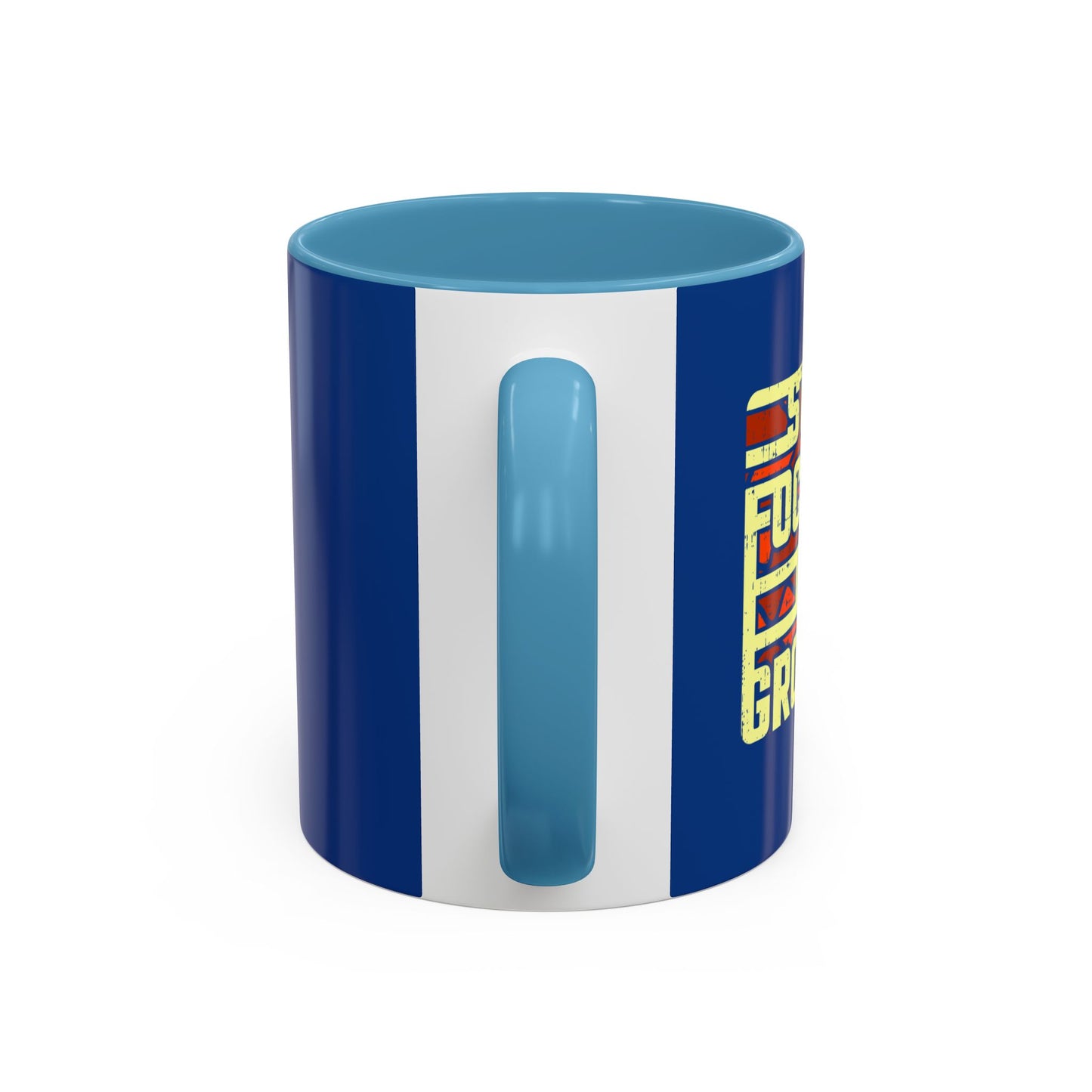 Stay Focused On Growth Accent Coffee Mug (11, 15oz)