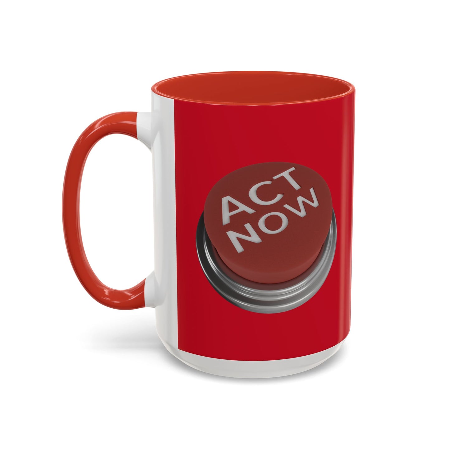 Act Now Accent Coffee Mug (11, 15oz)
