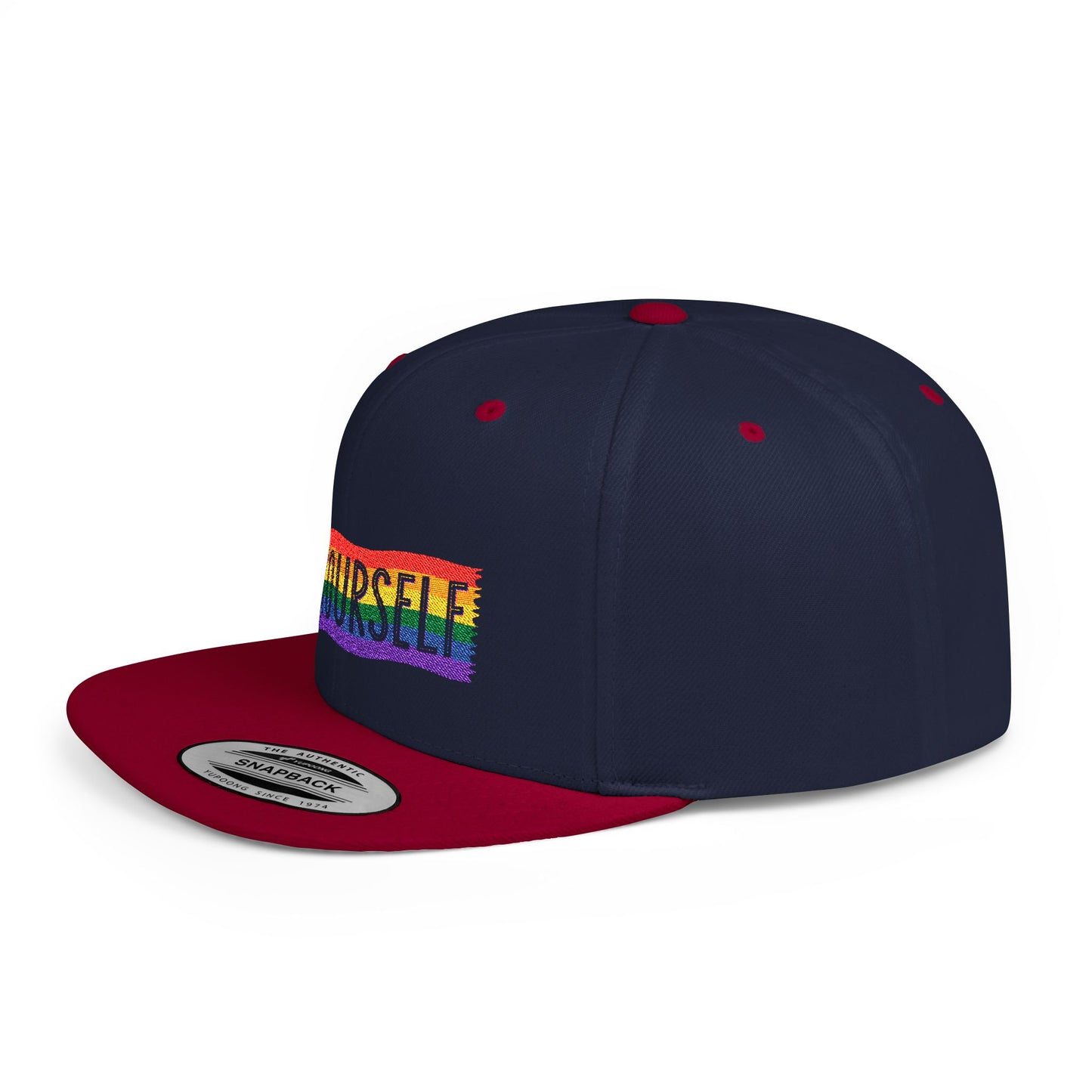 Be Yourself Flat Bill Snapback