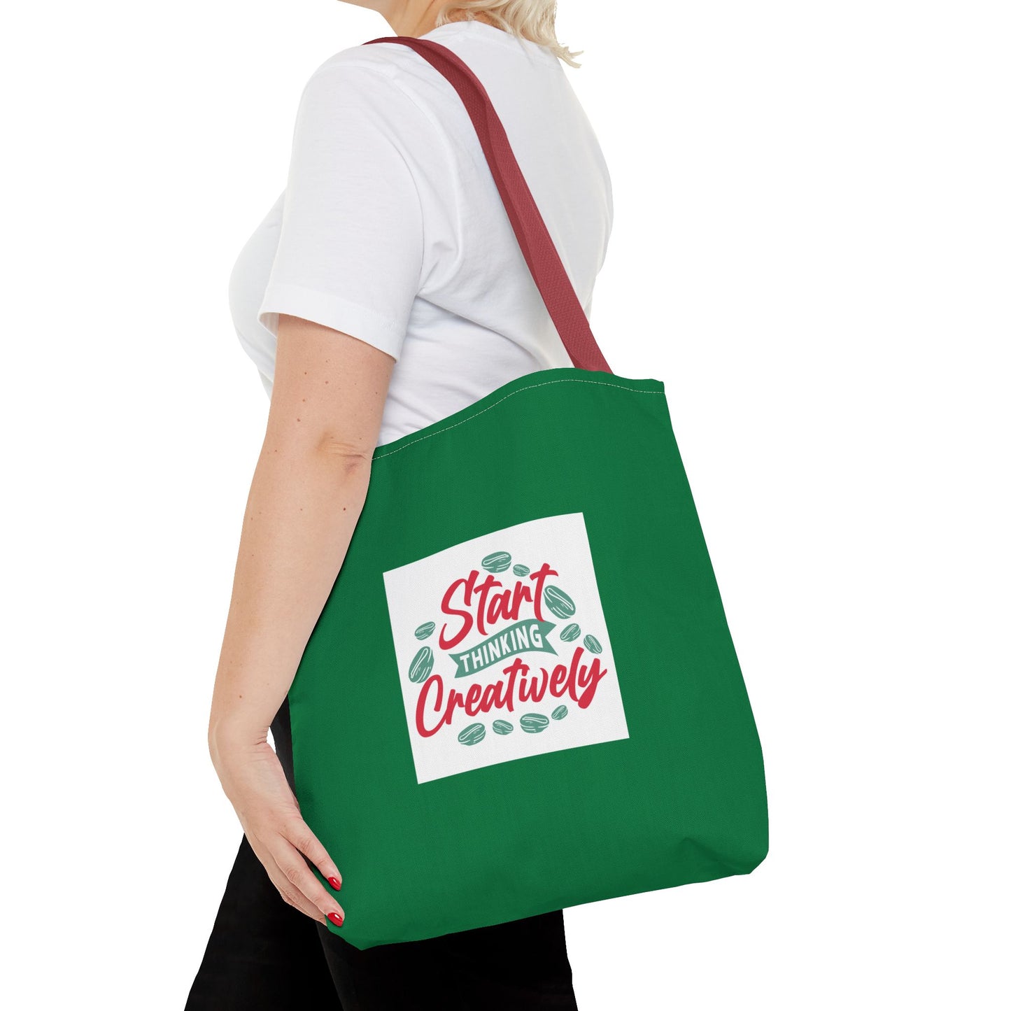 Start Thinking Creatively Tote Bag (AOP)
