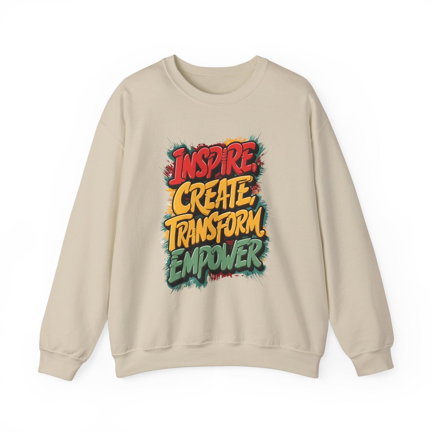 Inspire Create Transform Empower Unisex Heavy Blend™ Crewneck Sweatshirt