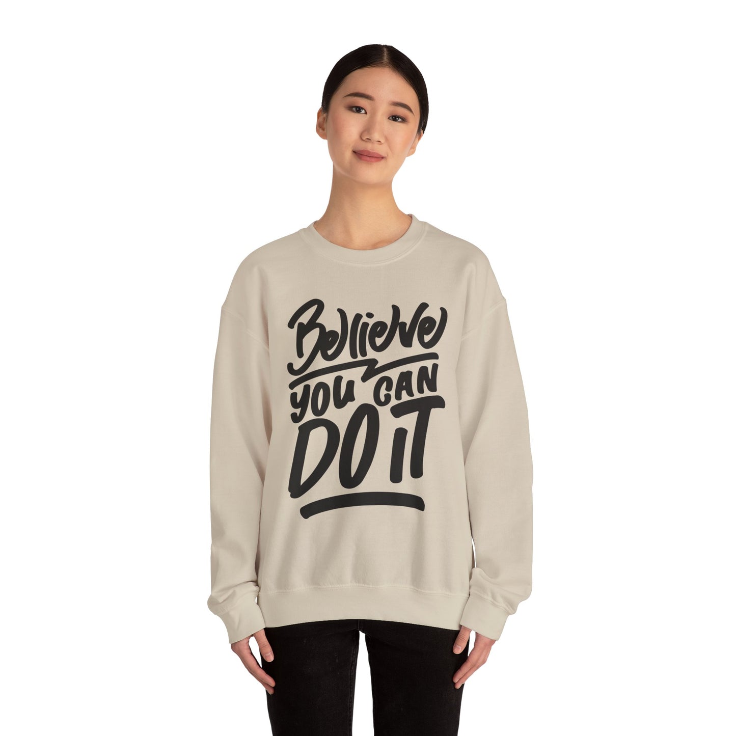 Believe You Can Do It Unisex Heavy Blend™ Crewneck Sweatshirt