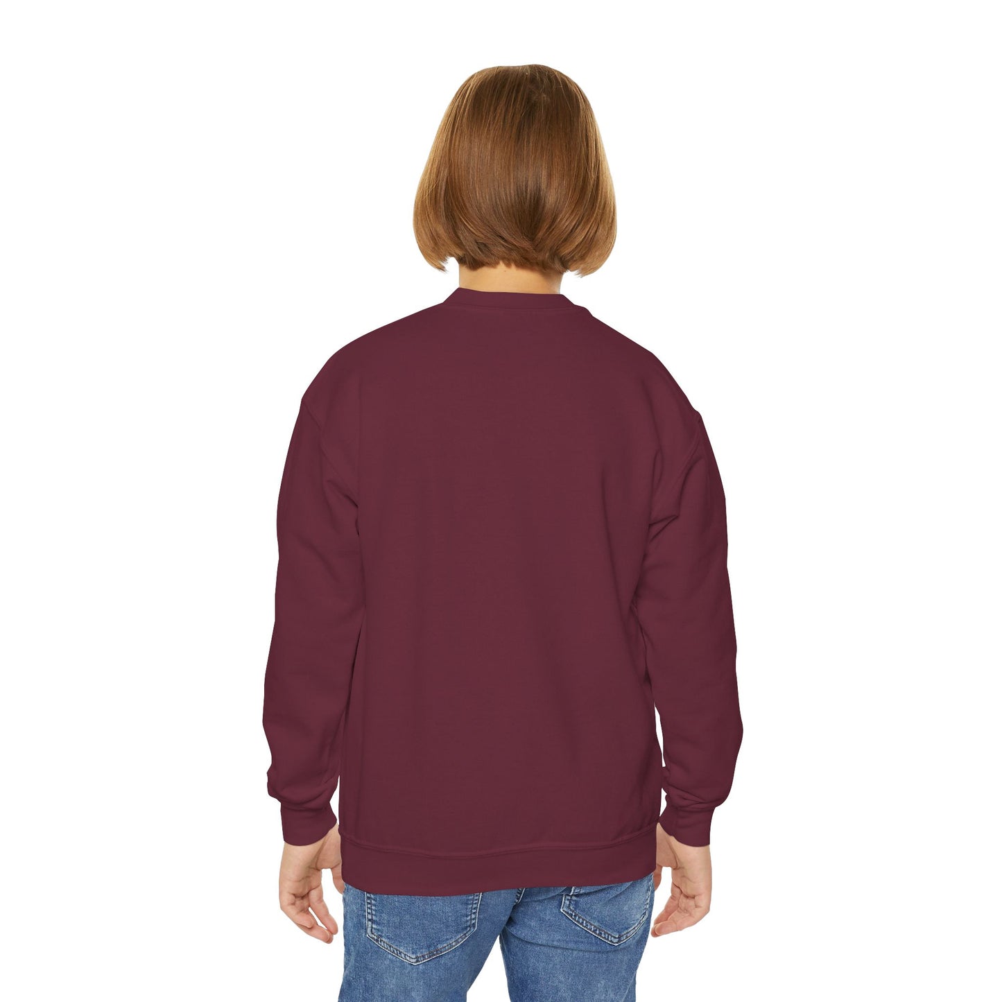 1% Better Than Yesterday Youth Crewneck Sweatshirt
