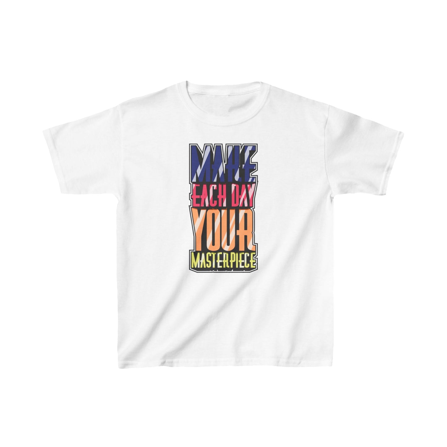 Make Each Day Your Masterpiece Kids Heavy Cotton™ Tee
