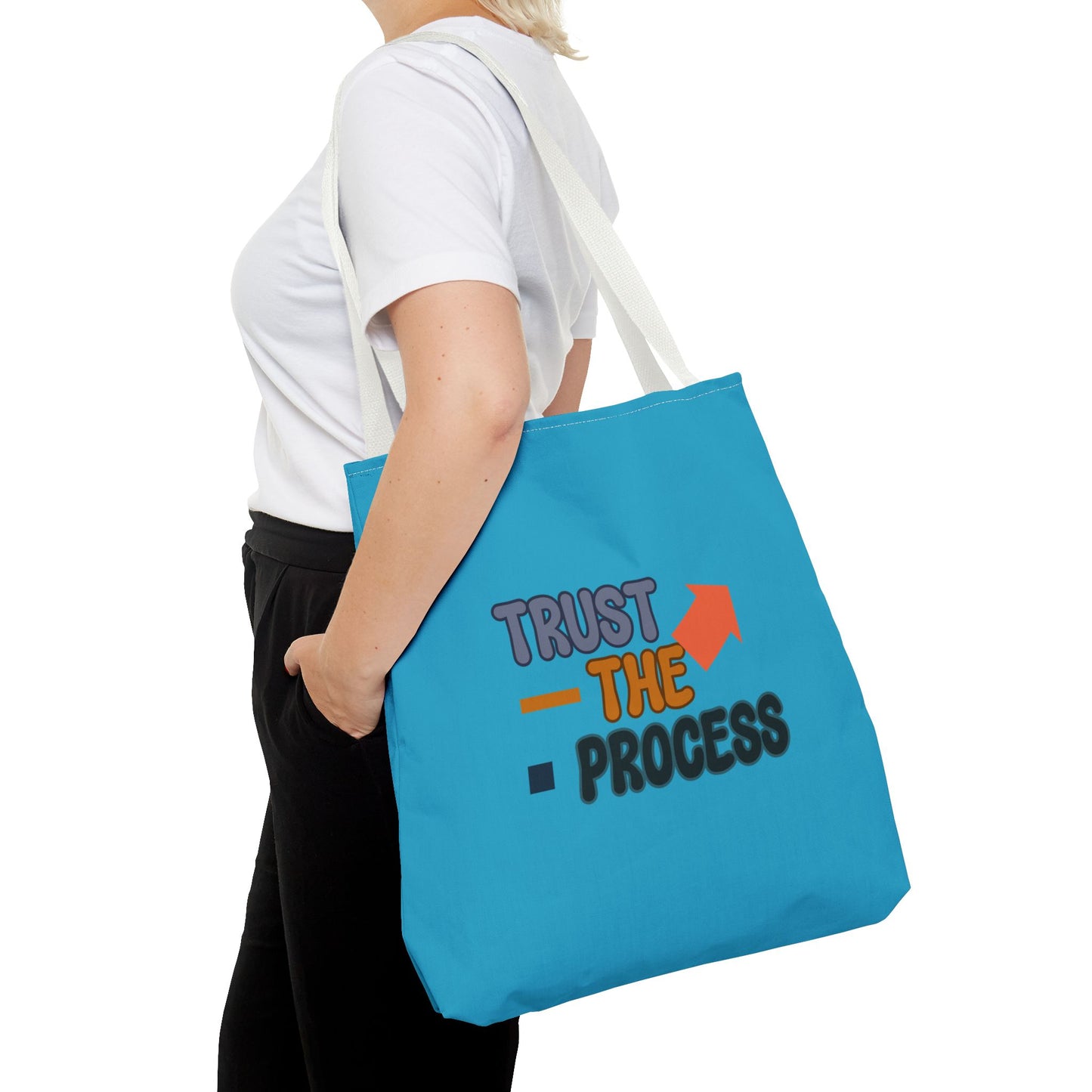 Trust The Process Tote Bag (AOP)