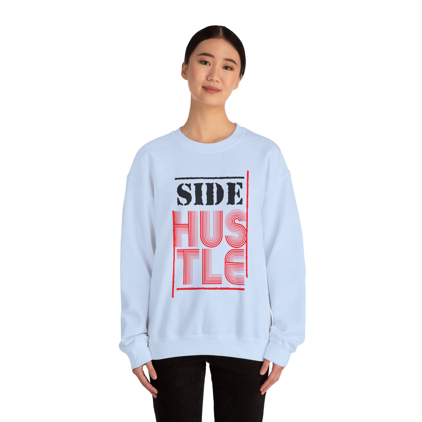 Side Hustle Unisex Heavy Blend™ Crewneck Sweatshirt