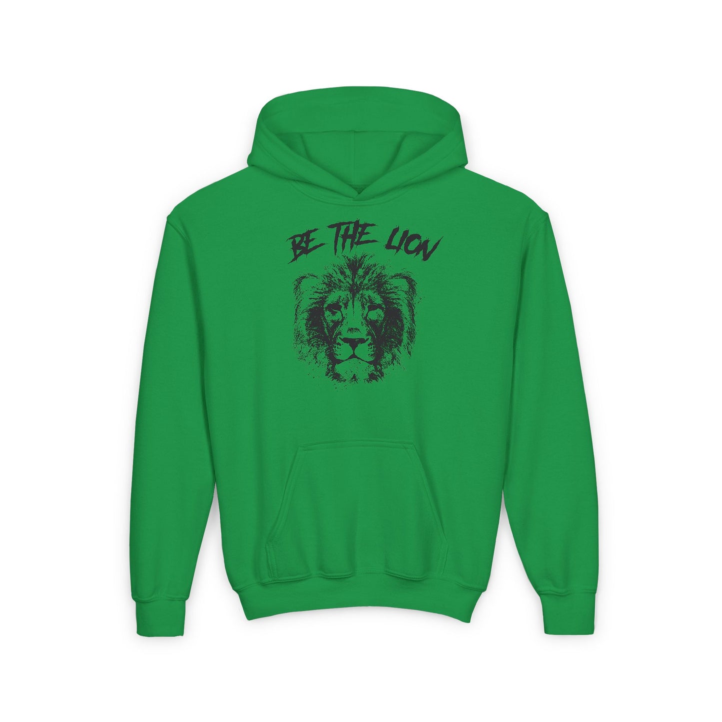 Be The Lion Youth Heavy Blend Hooded Sweatshirt