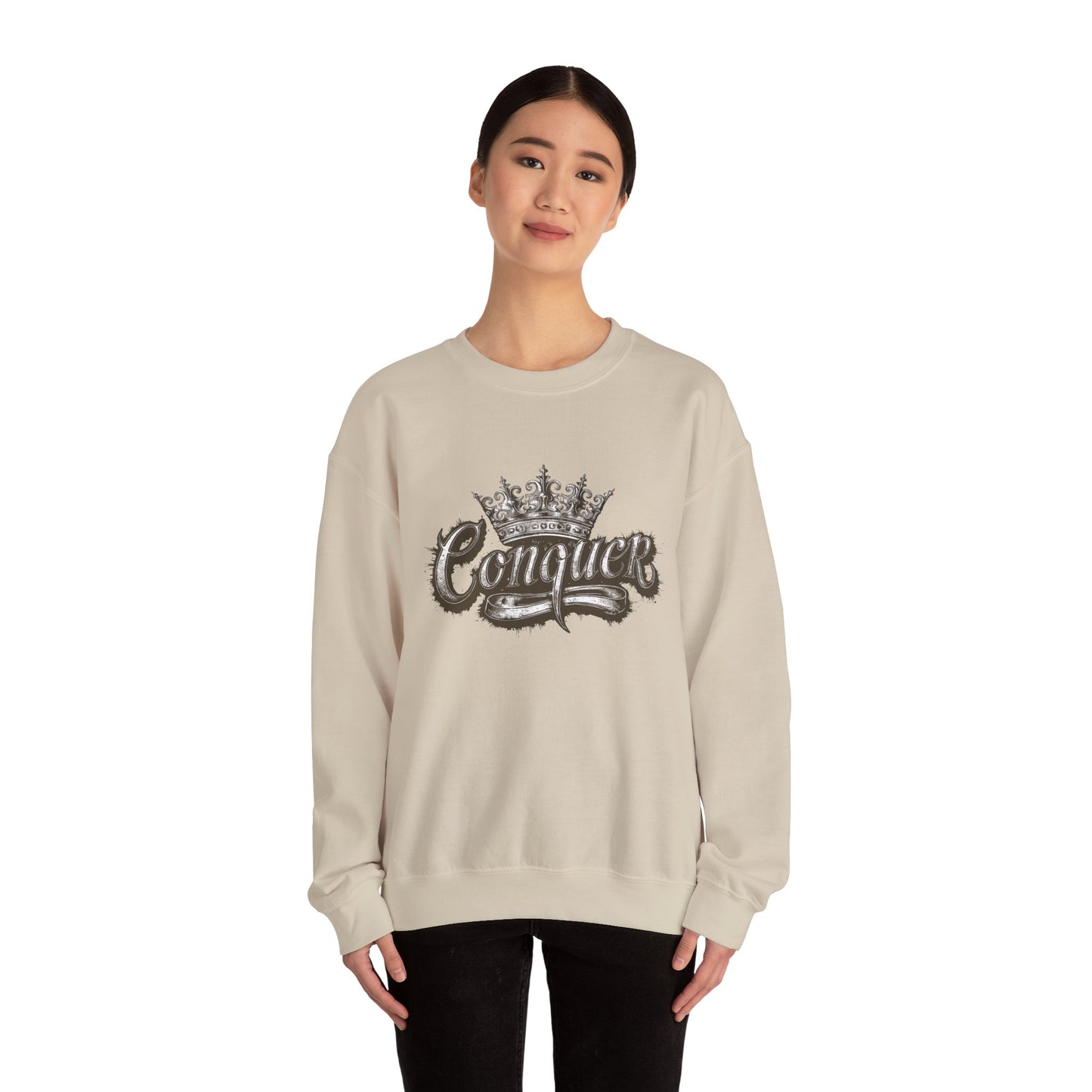 Conquer Unisex Heavy Blend™ Crewneck Sweatshirt