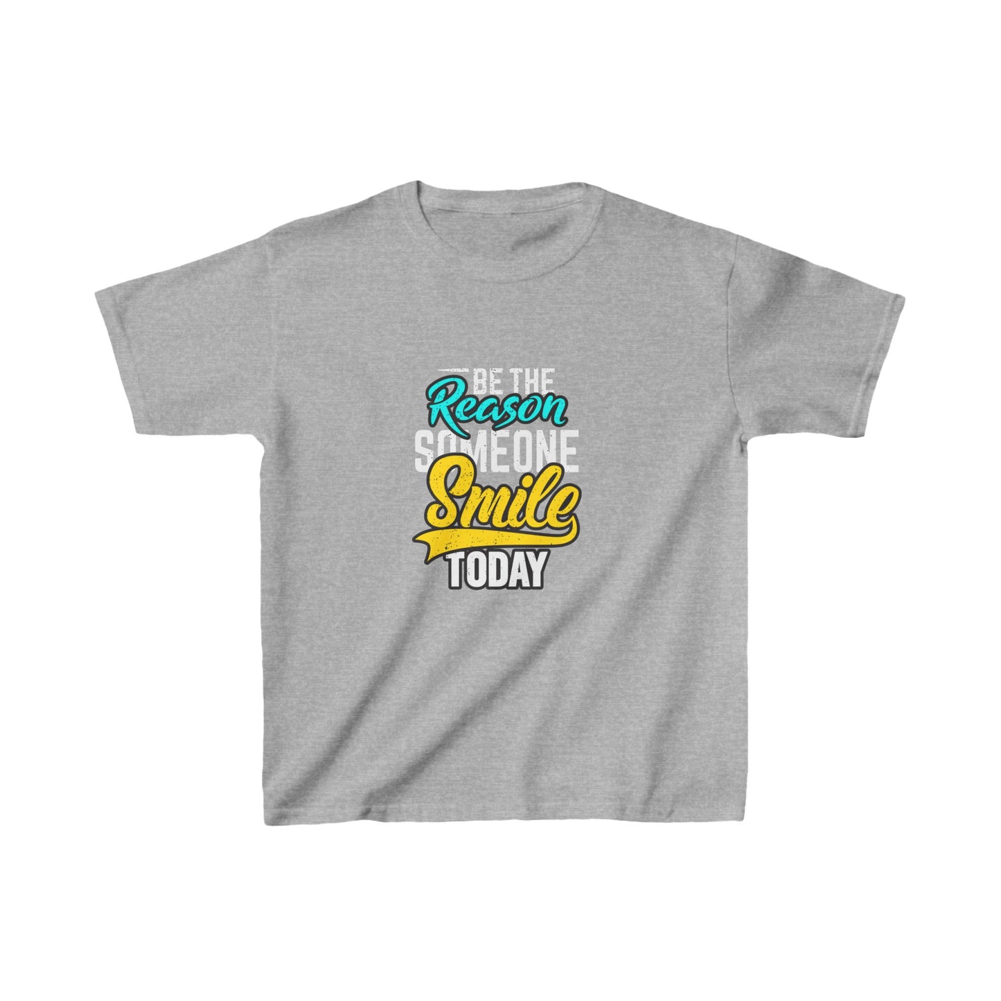 Be The Reason Someone Smile Today Kids Heavy Cotton™ Tee