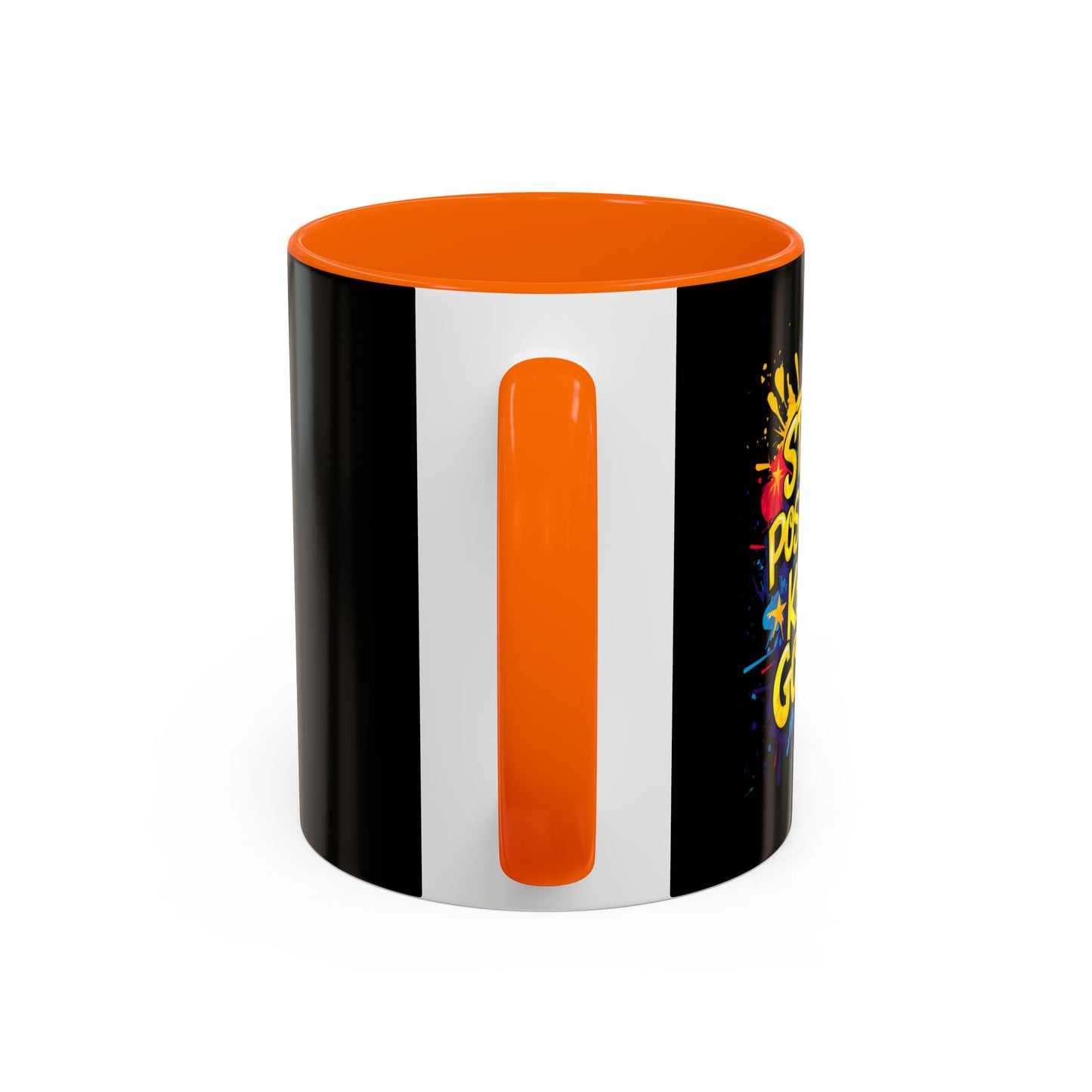 Stay Positive Keep Going Accent Coffee Mug (11, 15oz)