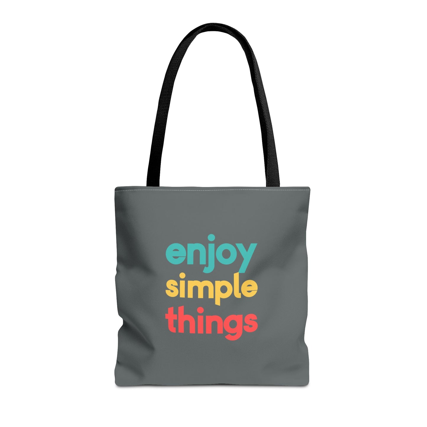 Enjoy Simple Things Tote Bag (AOP)