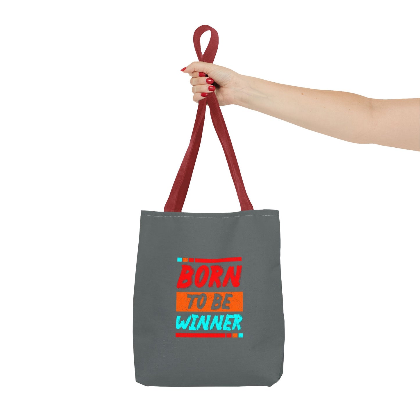 Born To Be Winner Tote Bag (AOP)