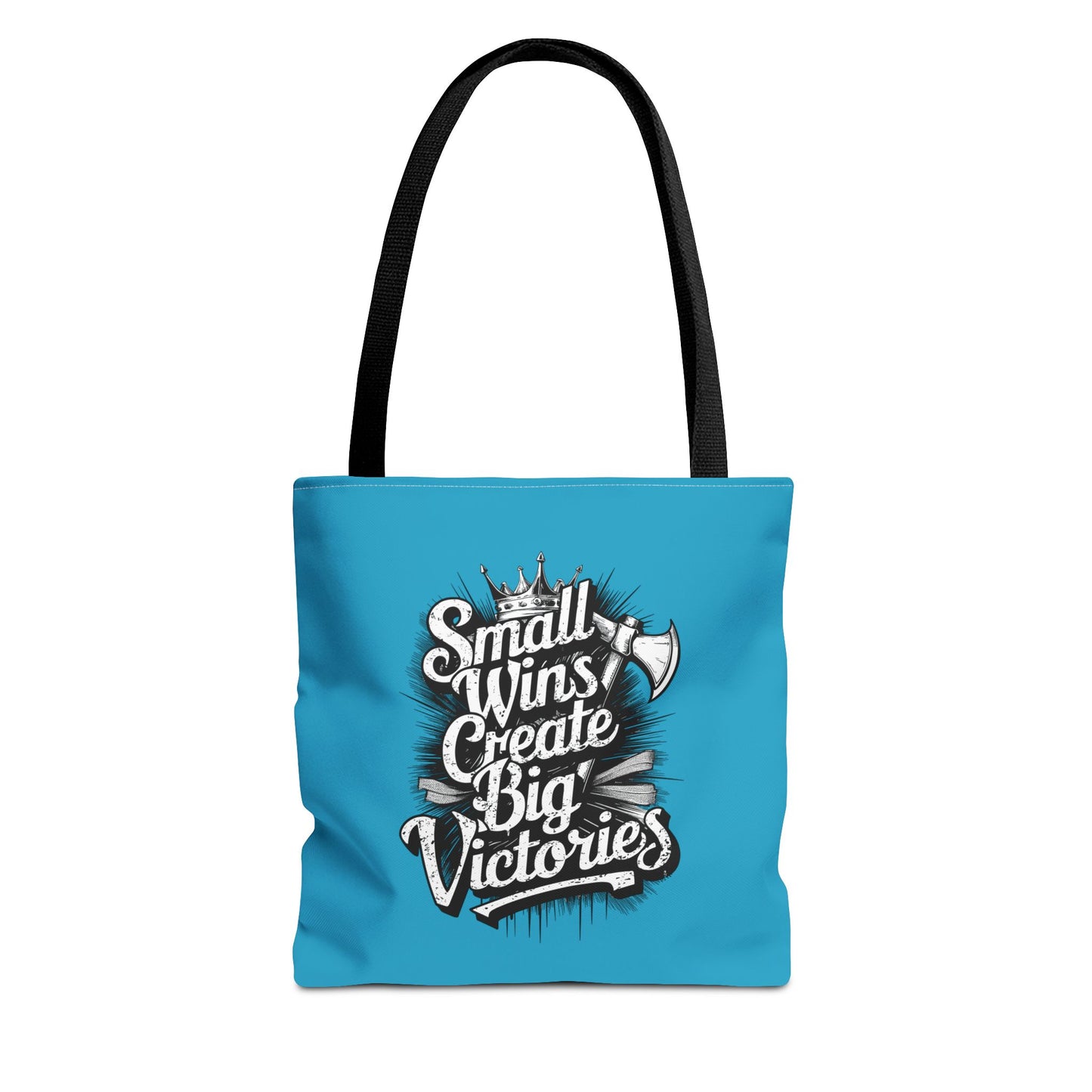 Small Wings Create Big Victories Tote Bag (AOP)