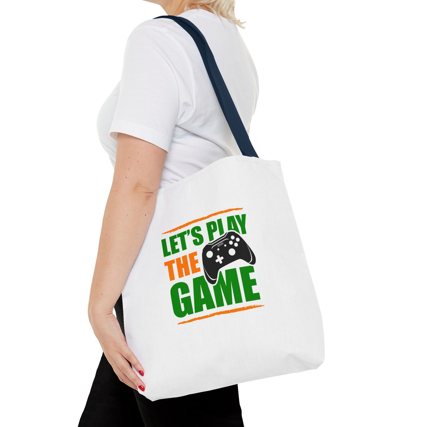Let's Play The Game Tote Bag (AOP)