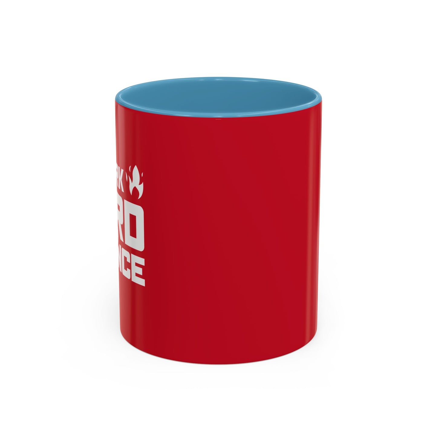 Work Hard In Silence Accent Coffee Mug (11, 15oz)