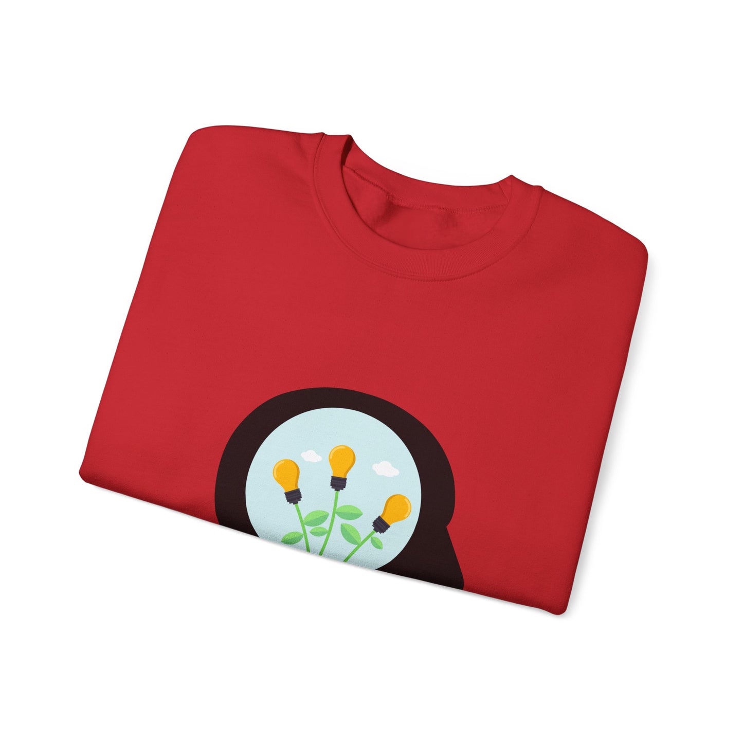 Mindset And Positive Thoughts Unisex Heavy Blend™ Crewneck Sweatshirt