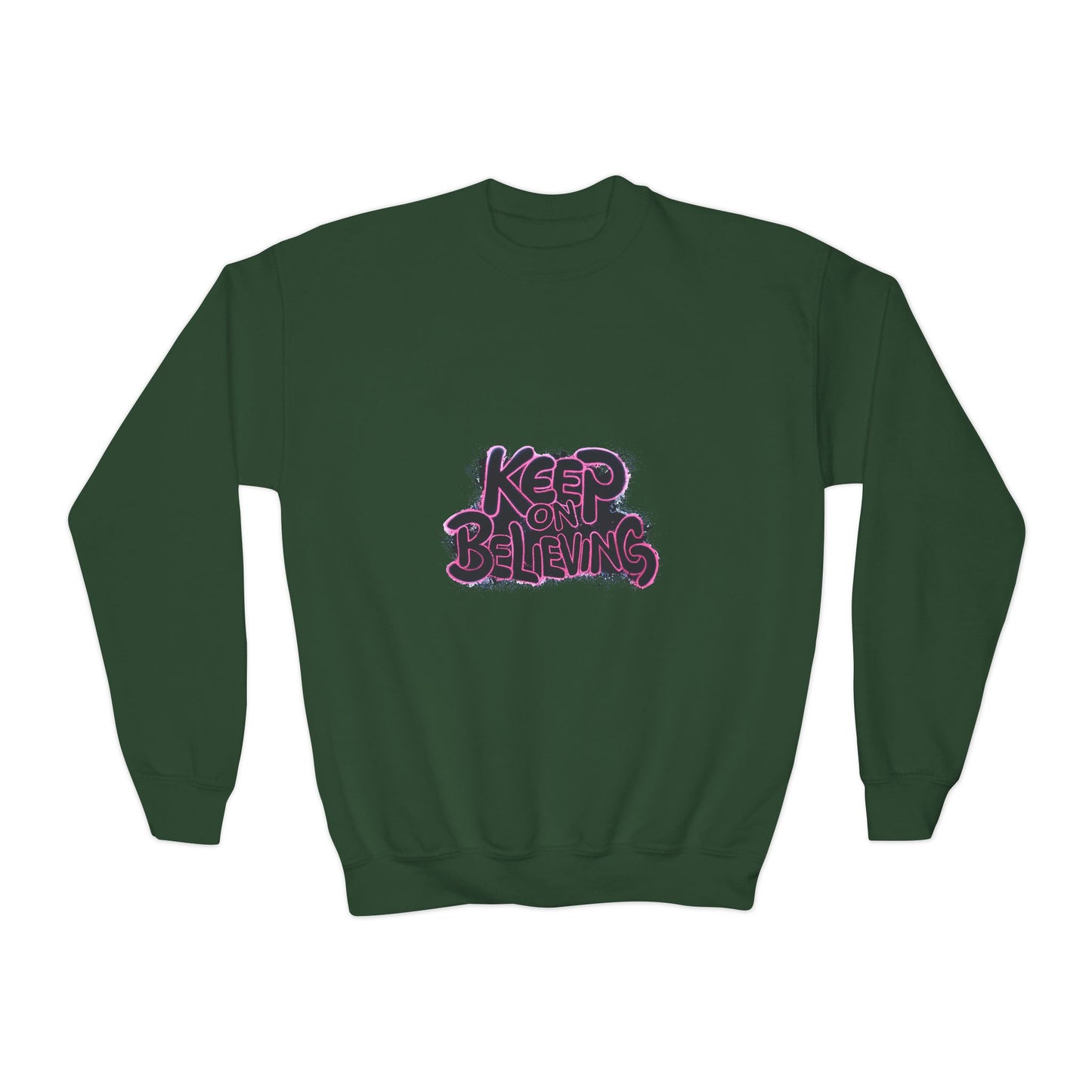 Keep On Believing Youth Crewneck Sweatshirt