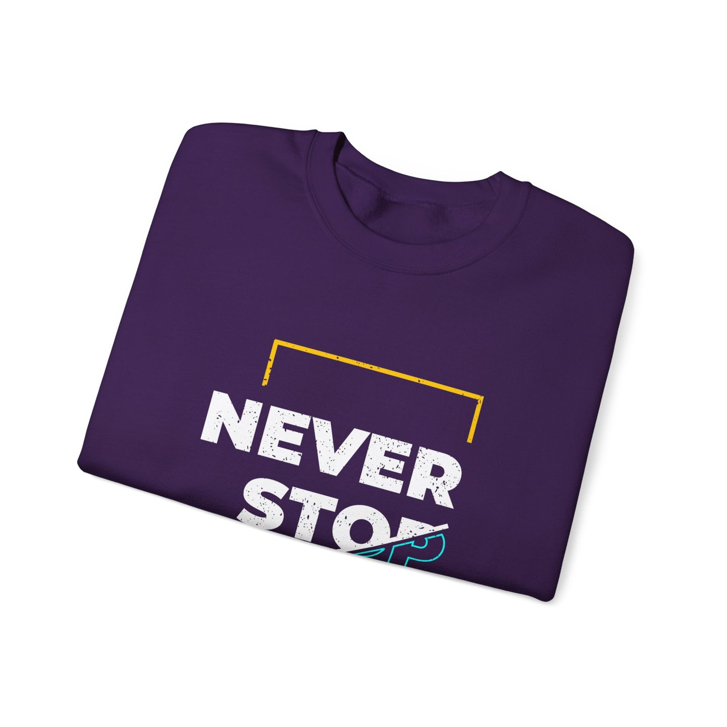 Never Stop Hope Unisex Heavy Blend™ Crewneck Sweatshirt