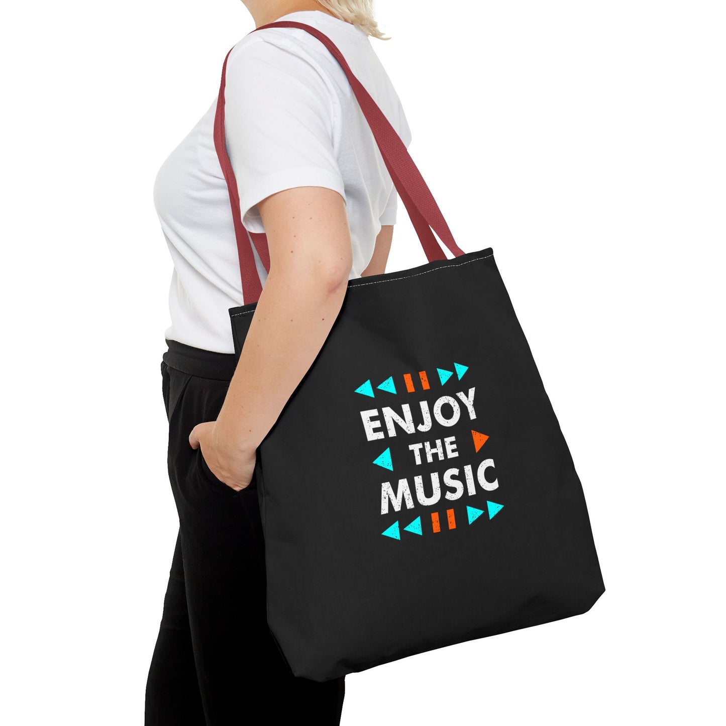 Enjoy The Music Tote Bag (AOP)