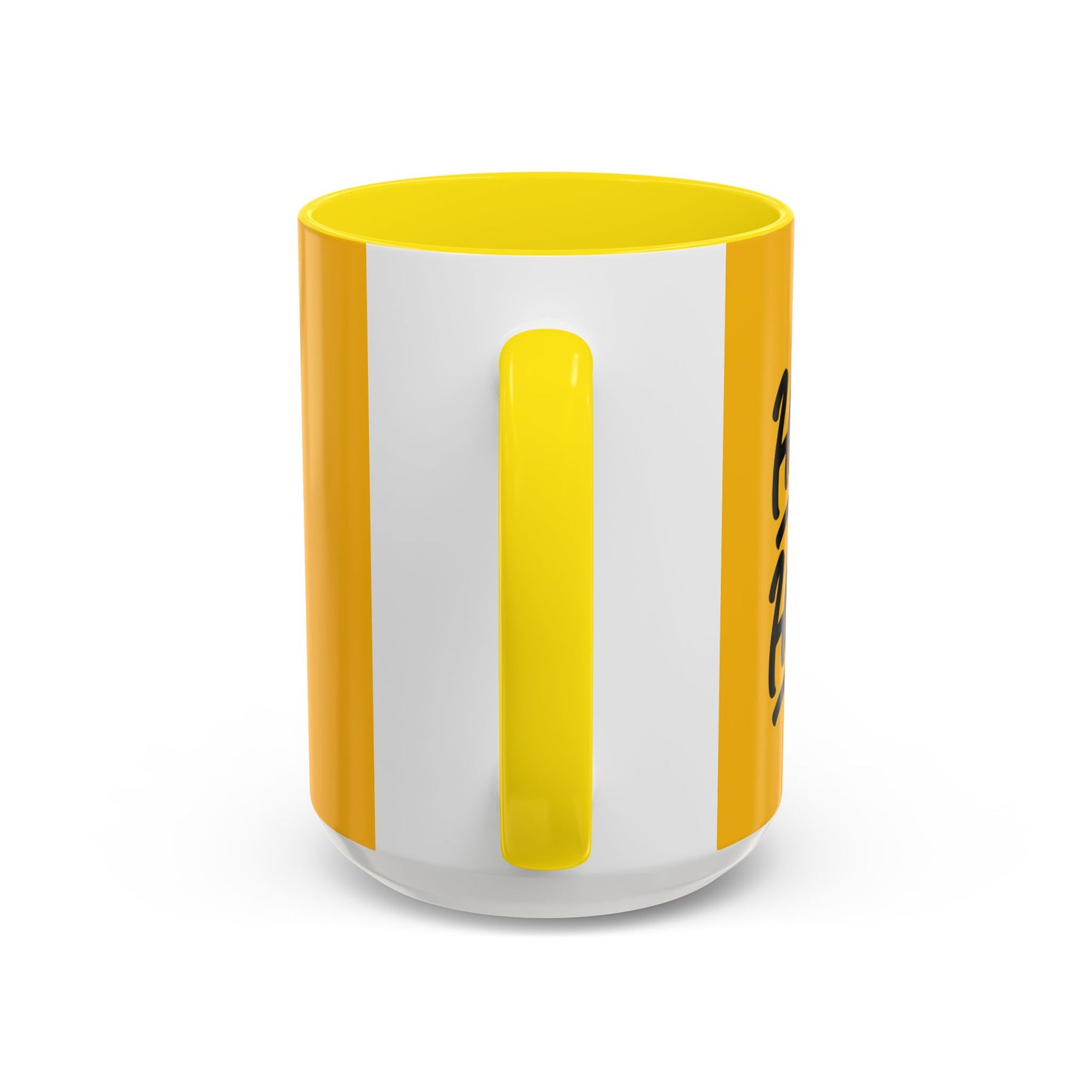 Think Happy Be Happy Accent Coffee Mug (11, 15oz)