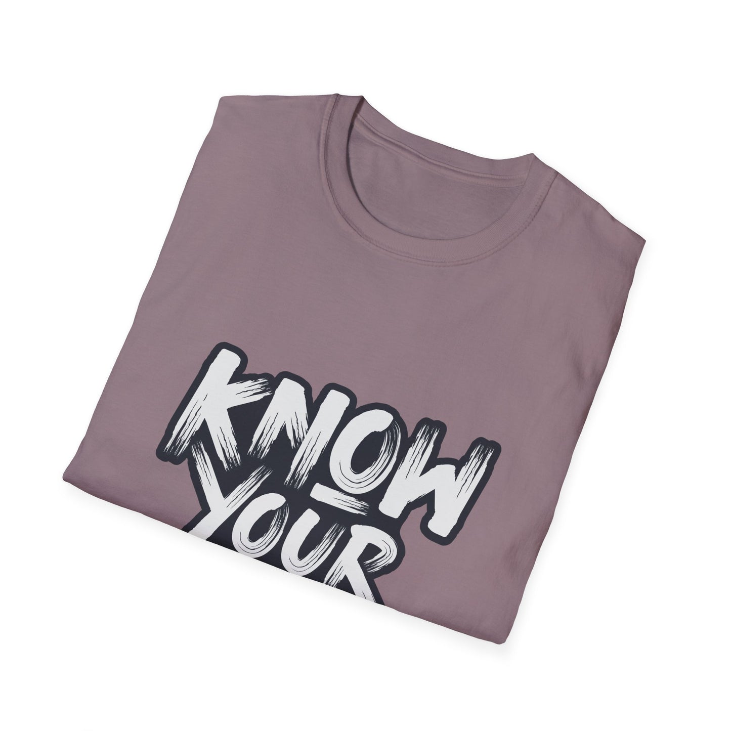 Know Your Worth Unisex Softstyle T-Shirt