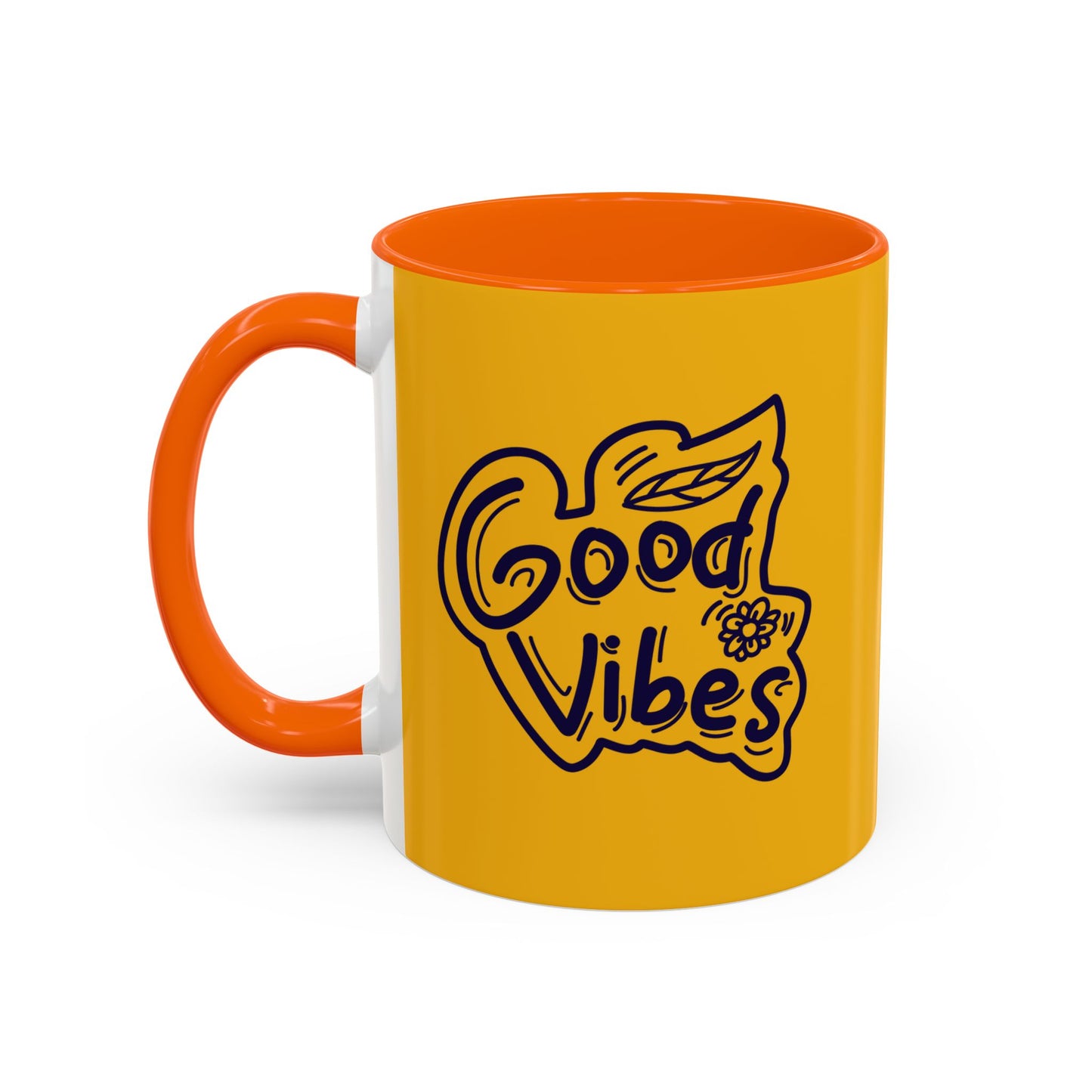 Good Vibes Accent Coffee Mug (11, 15oz)