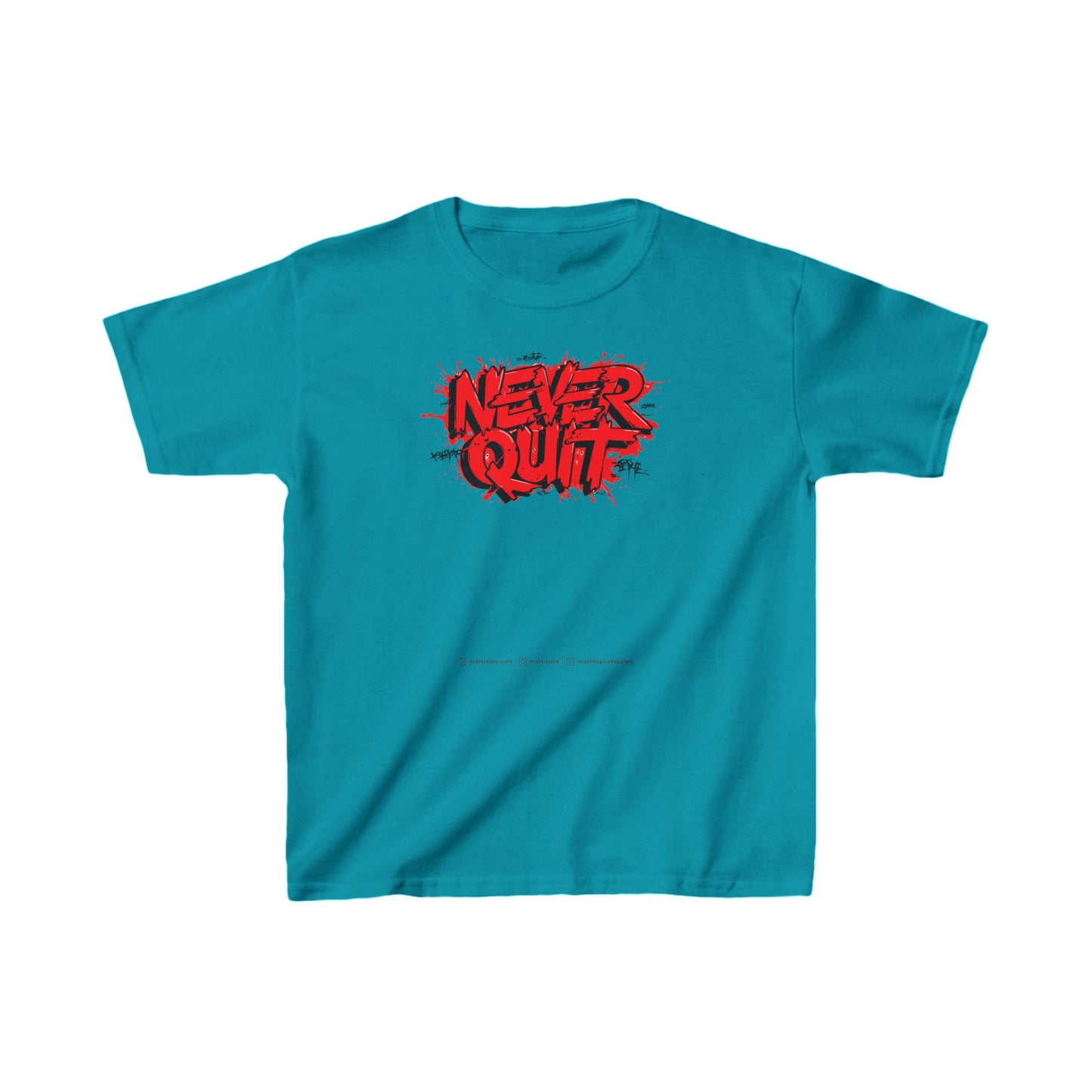 Never Quit Kids Heavy Cotton™ Tee