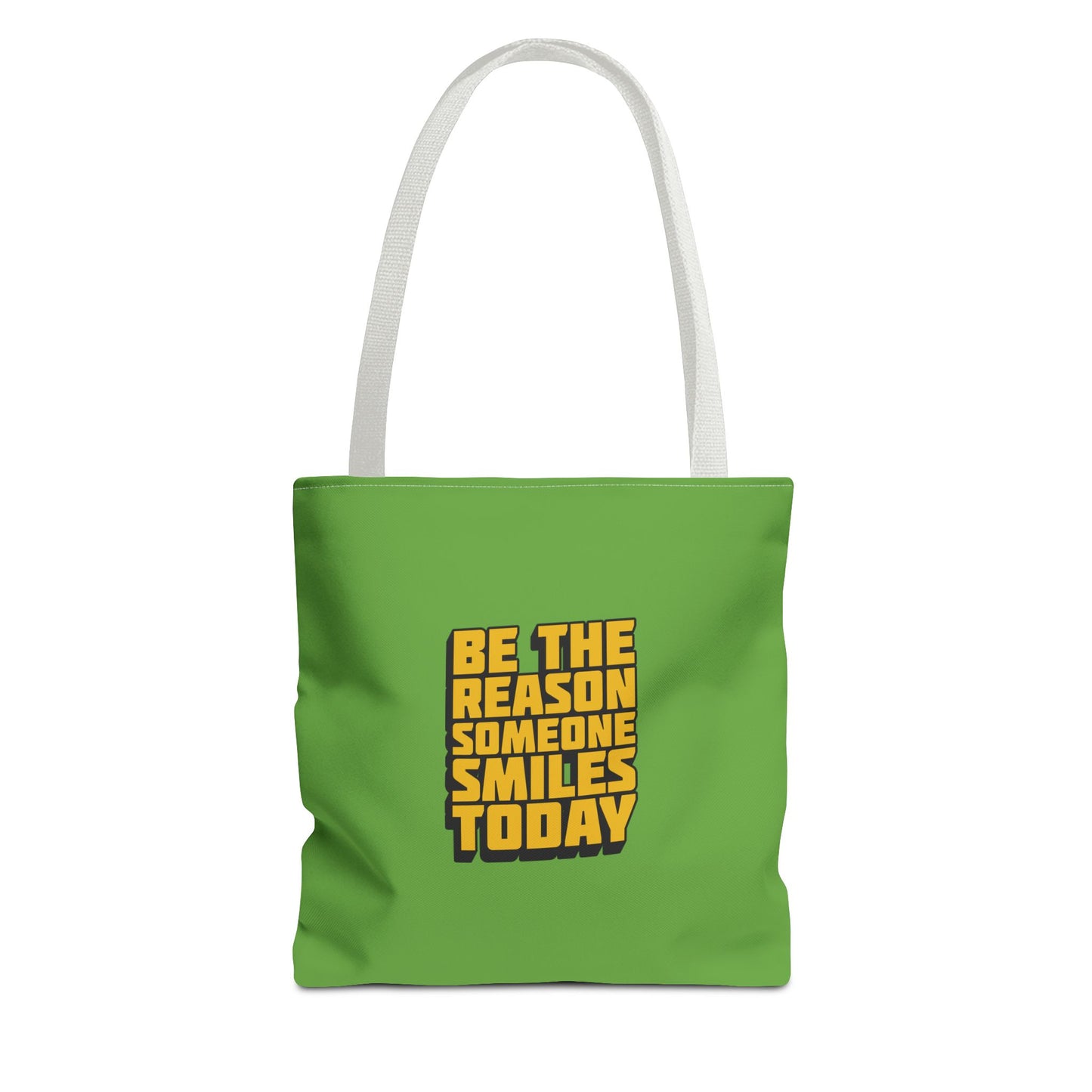 Be The Reason Someone Smiles Today Tote Bag (AOP)